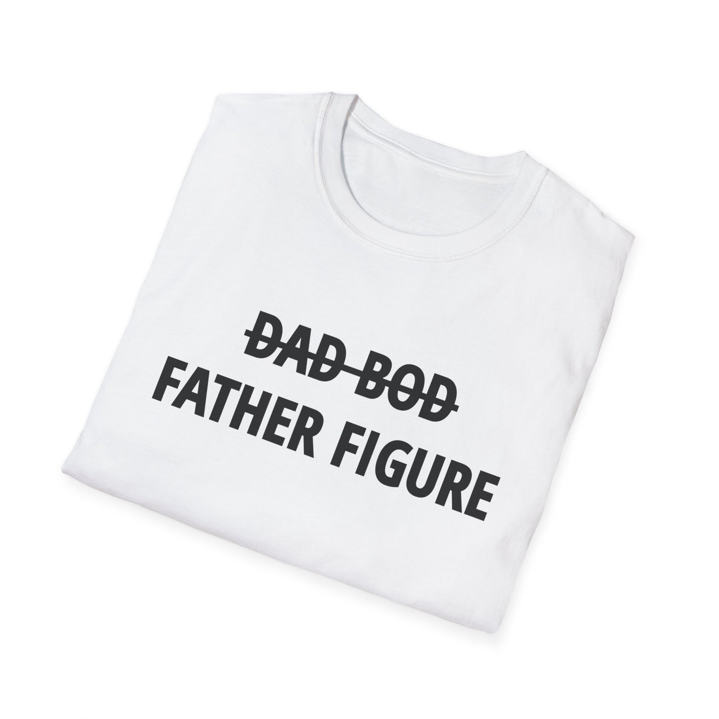 Dad Bod Father Figure Unisex Softstyle T-Shirt