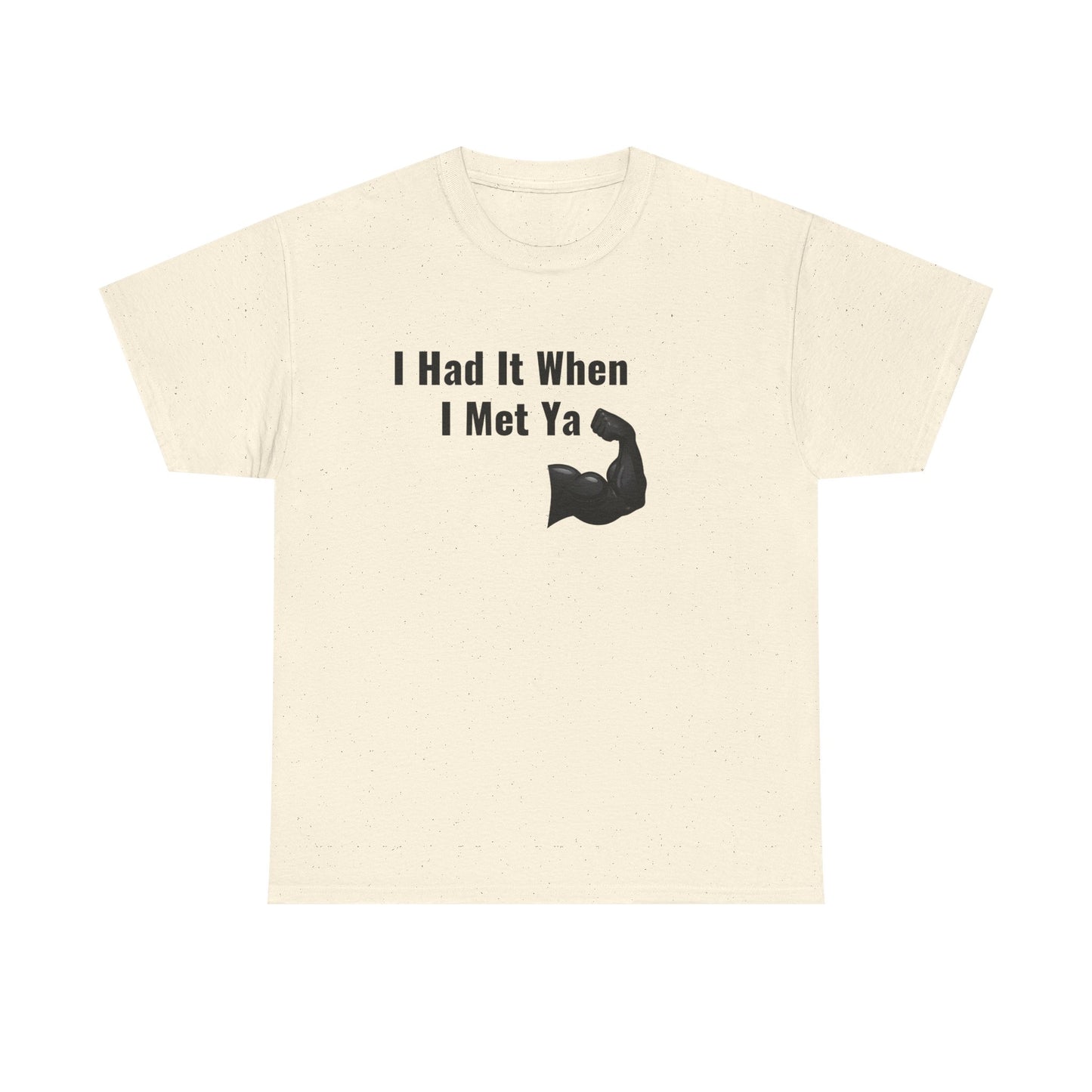 I Had It When I Met Ya Unisex Heavy Cotton Tee