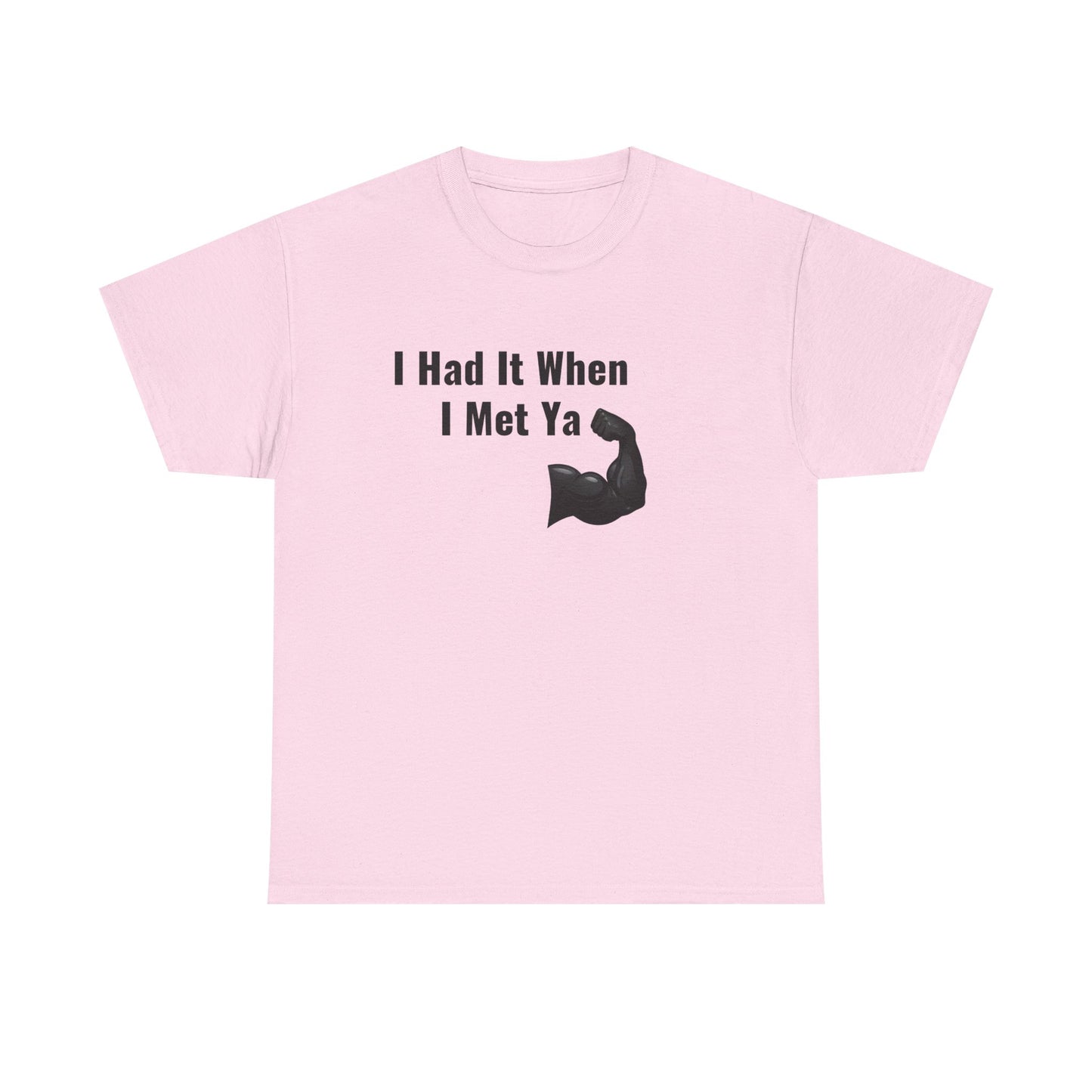 I Had It When I Met Ya Unisex Heavy Cotton Tee