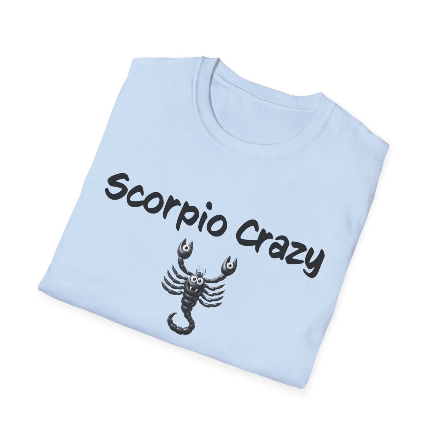 Scorpio Crazy Unisex Softstyle T-Shirt
