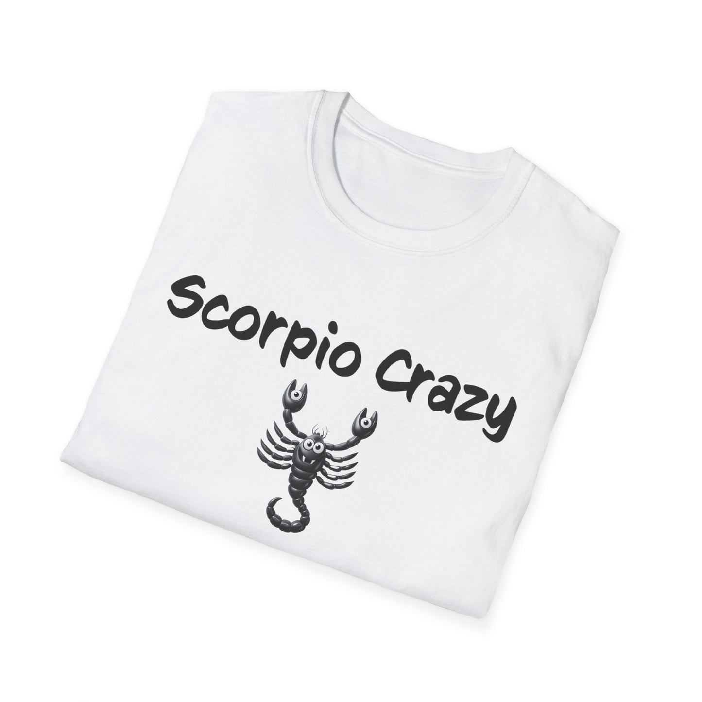 Scorpio Crazy Unisex Softstyle T-Shirt