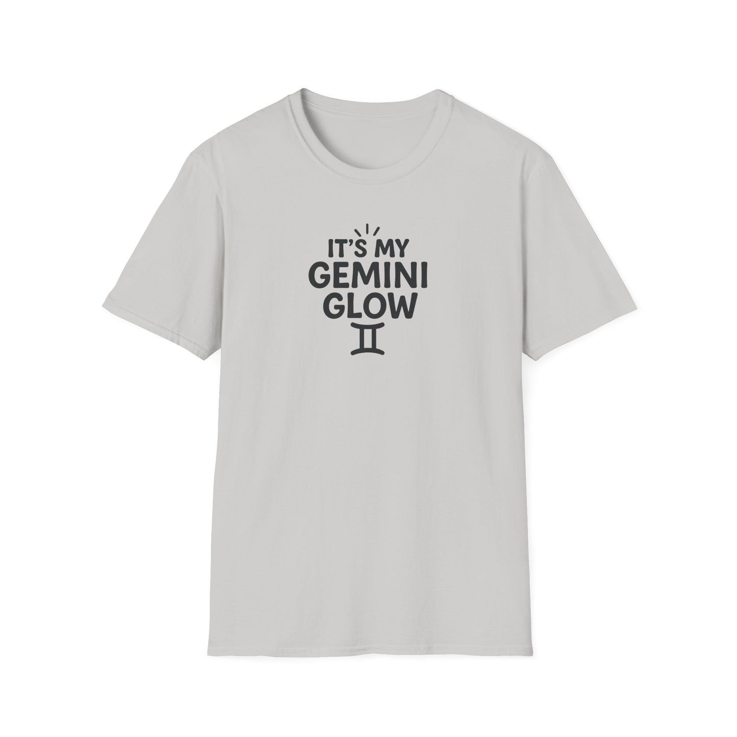 It's My Gemini Glow Unisex Softstyle T-Shirt