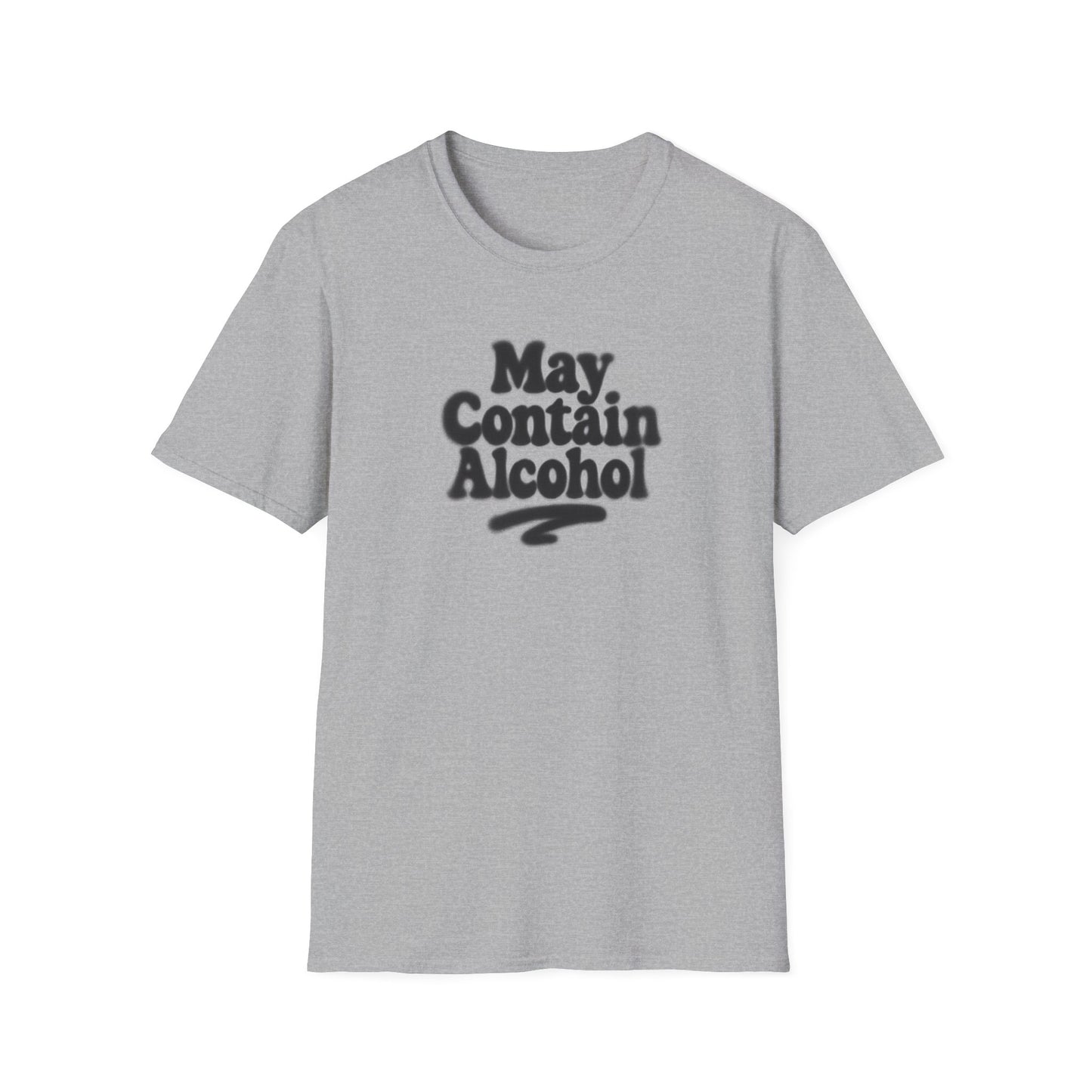 May Contain Alcohol Unisex Softstyle T-Shirt