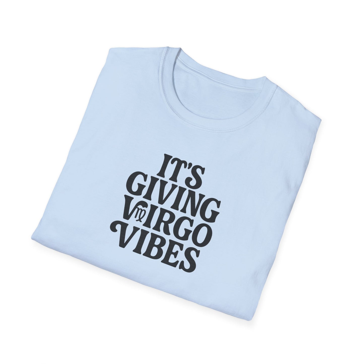 It's Giving Virgo Vibes Unisex Softstyle T-Shirt