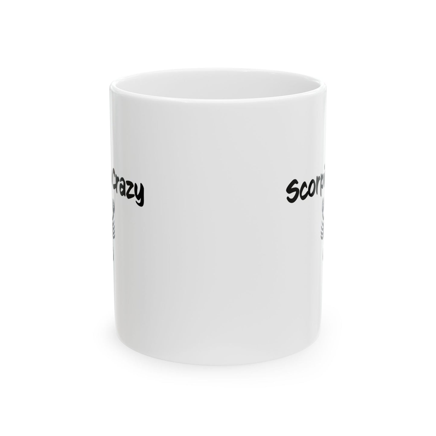 Scorpio Crazy Ceramic Mug, (11oz)