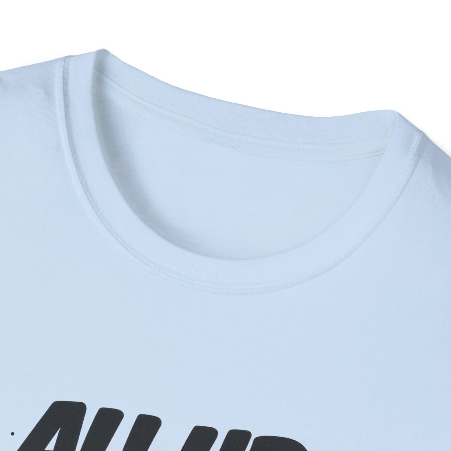 All Up In My Algorithm Unisex Softstyle T-Shirt