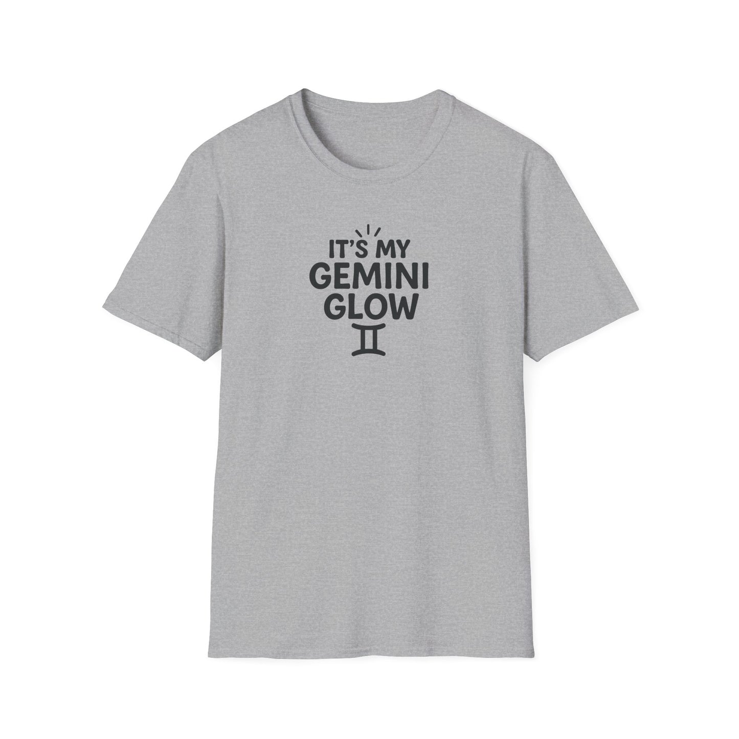 It's My Gemini Glow Unisex Softstyle T-Shirt
