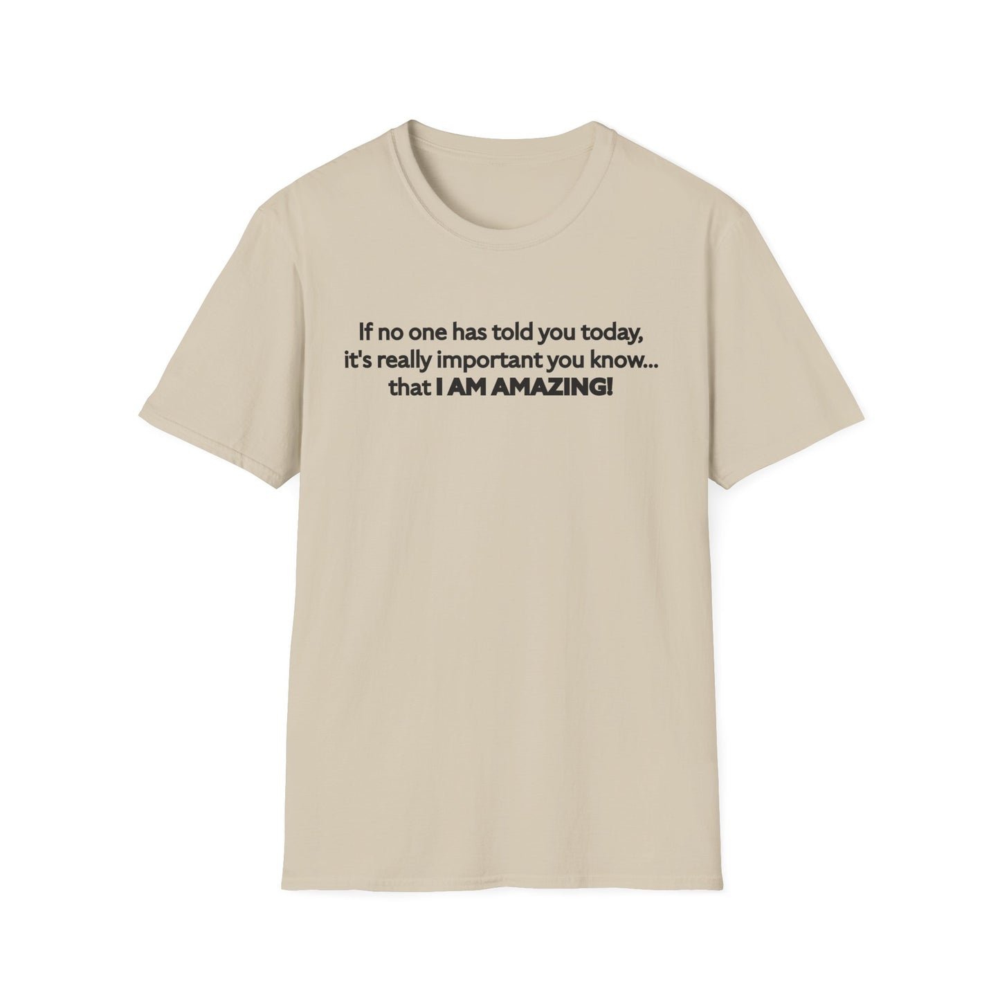 I Am Amazing Unisex Softstyle T-Shirt