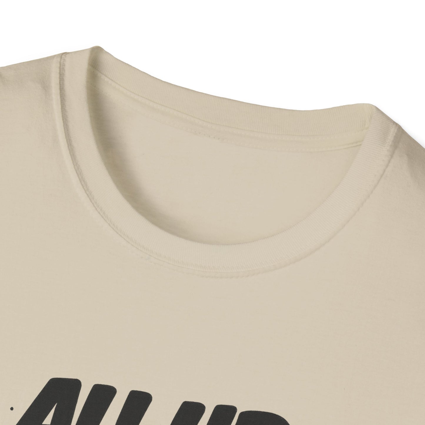 All Up In My Algorithm Unisex Softstyle T-Shirt