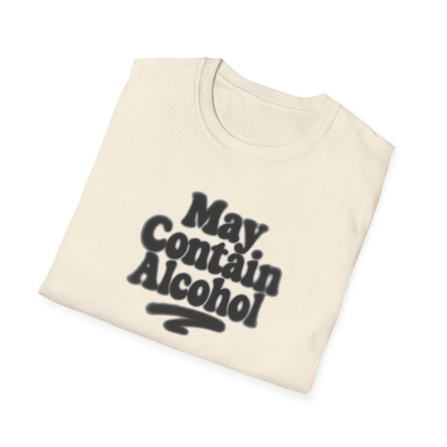 May Contain Alcohol Unisex Softstyle T-Shirt