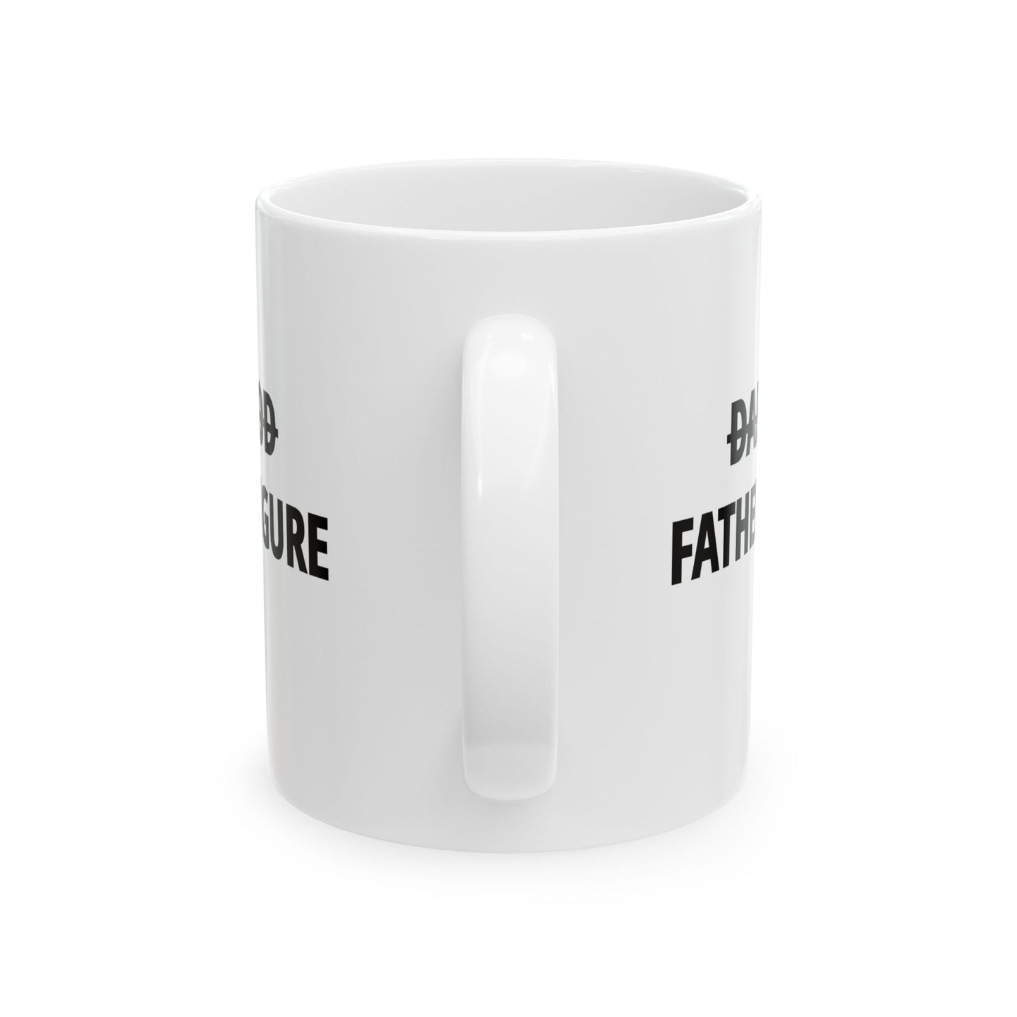 Dad Bod Father Figure Ceramic Mug, (11oz)