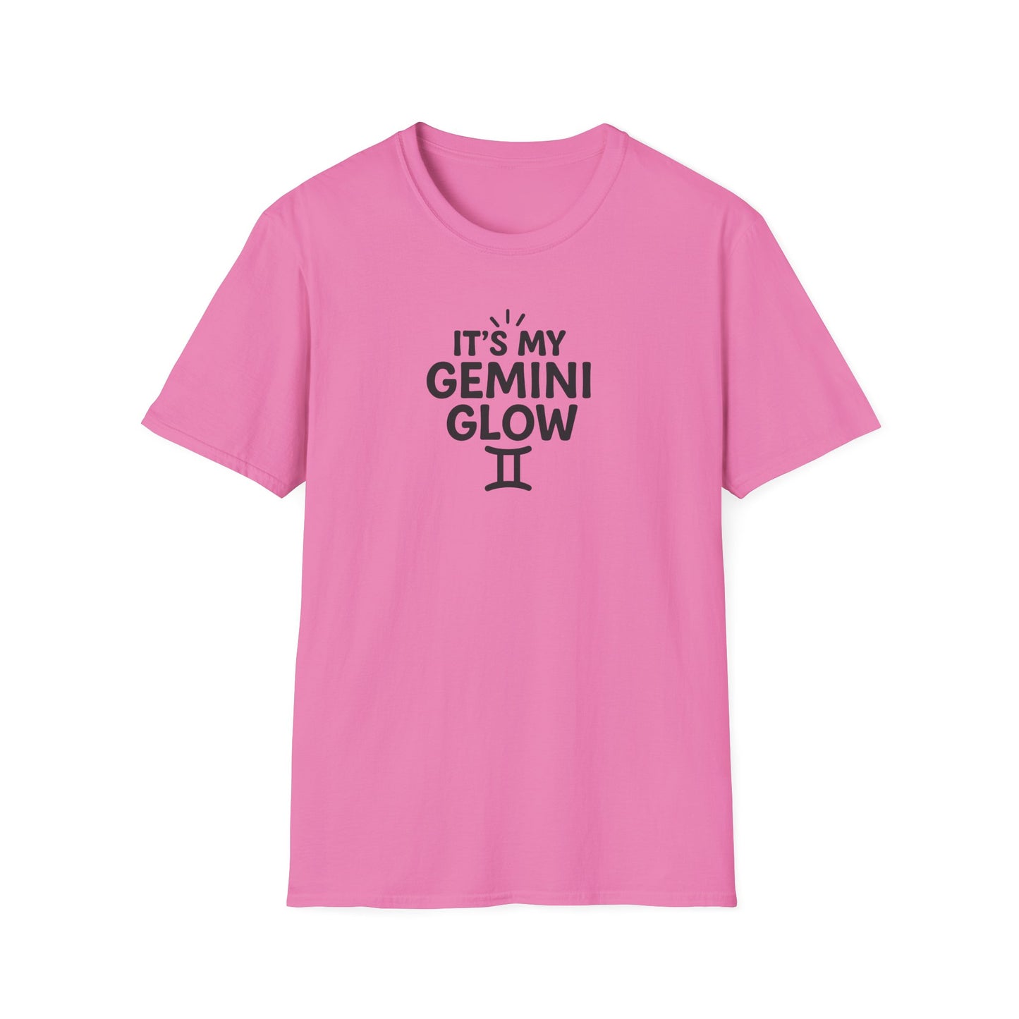It's My Gemini Glow Unisex Softstyle T-Shirt