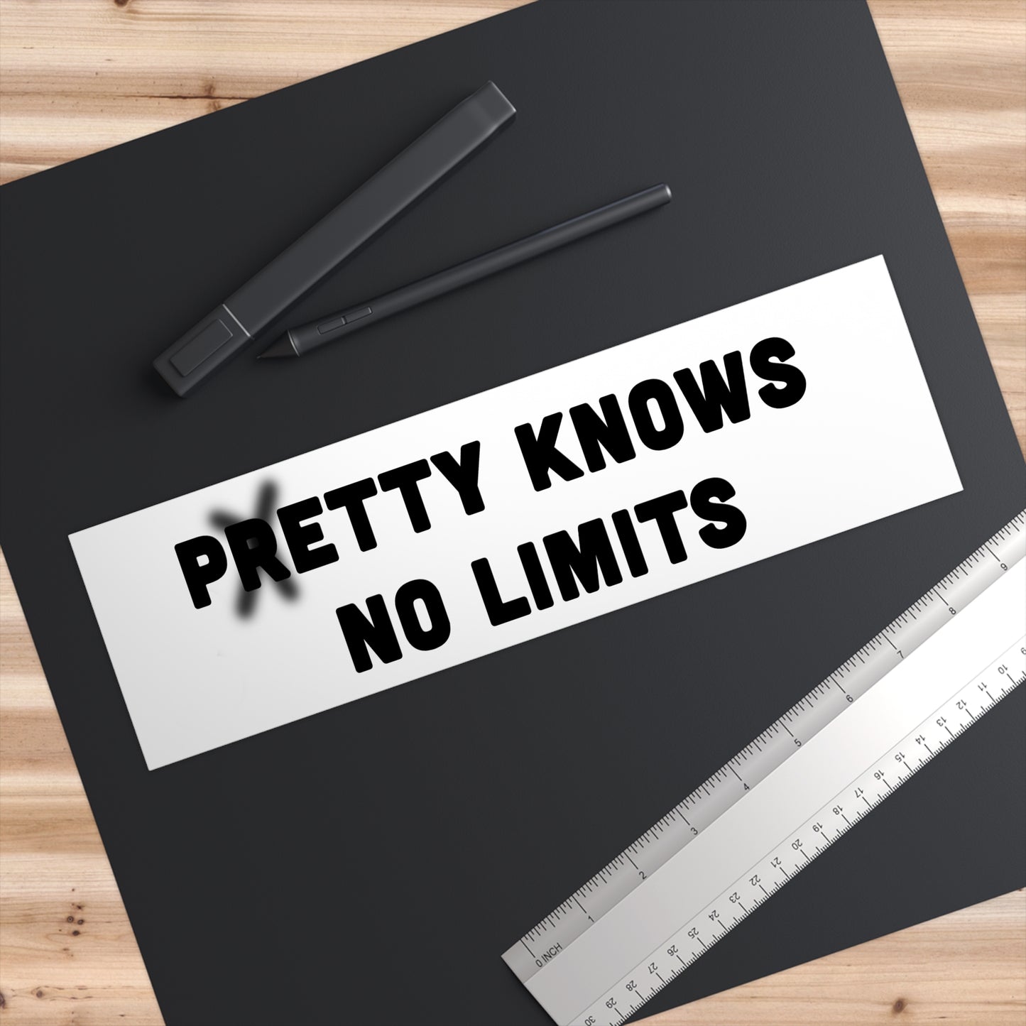 Petty Knows No Limits Bumper Sticker
