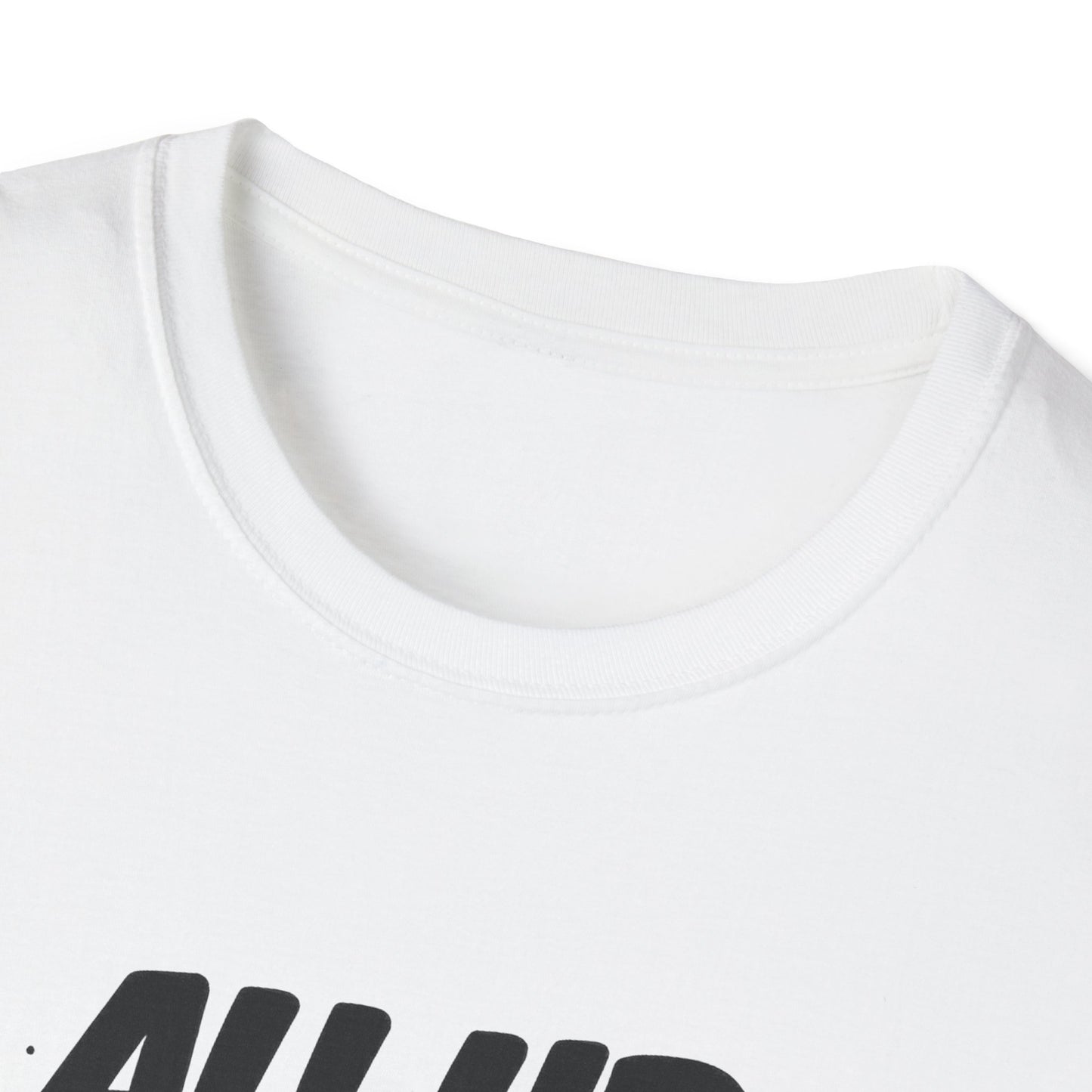 All Up In My Algorithm Unisex Softstyle T-Shirt