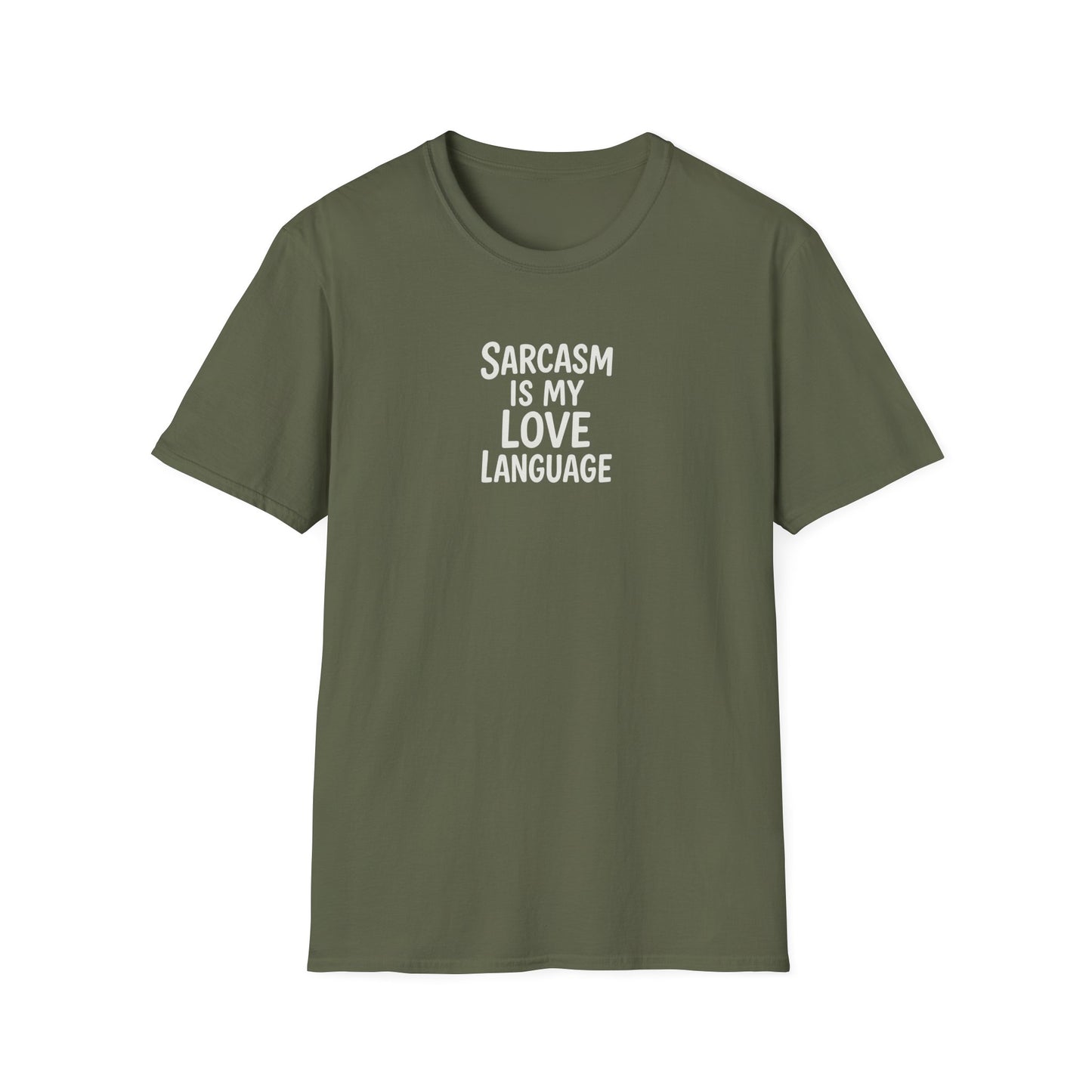 Sarcasm Is My Love Language Unisex Softstyle T-Shirt