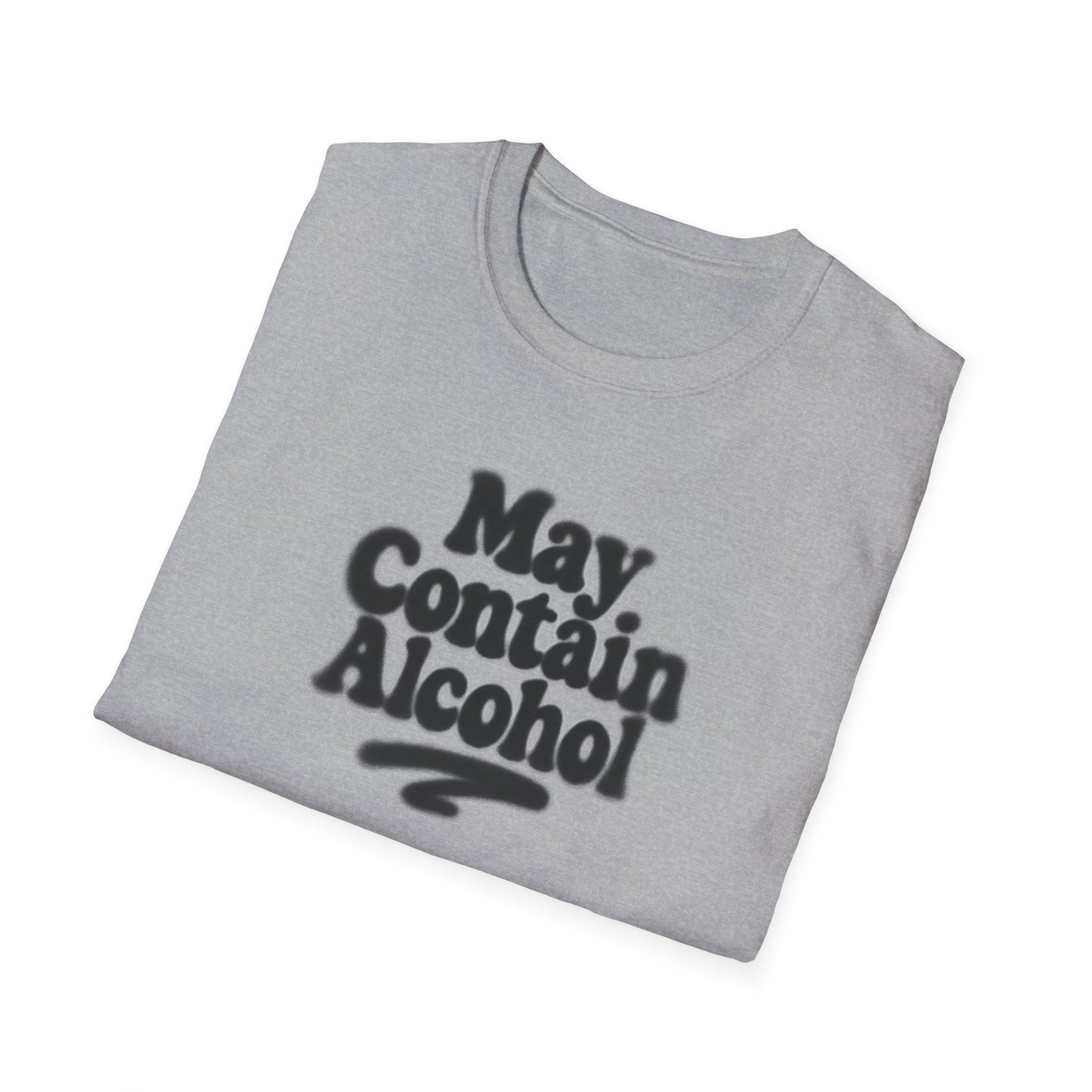 May Contain Alcohol Unisex Softstyle T-Shirt