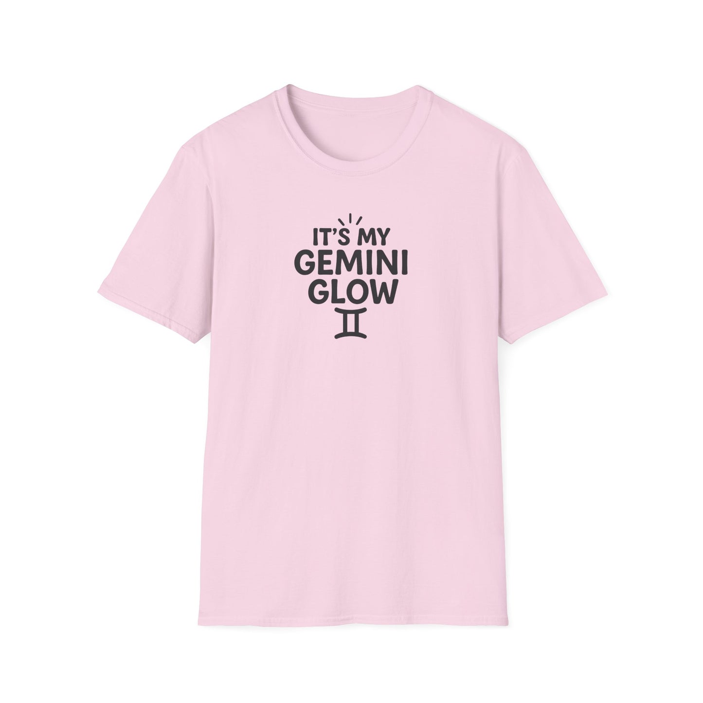 It's My Gemini Glow Unisex Softstyle T-Shirt