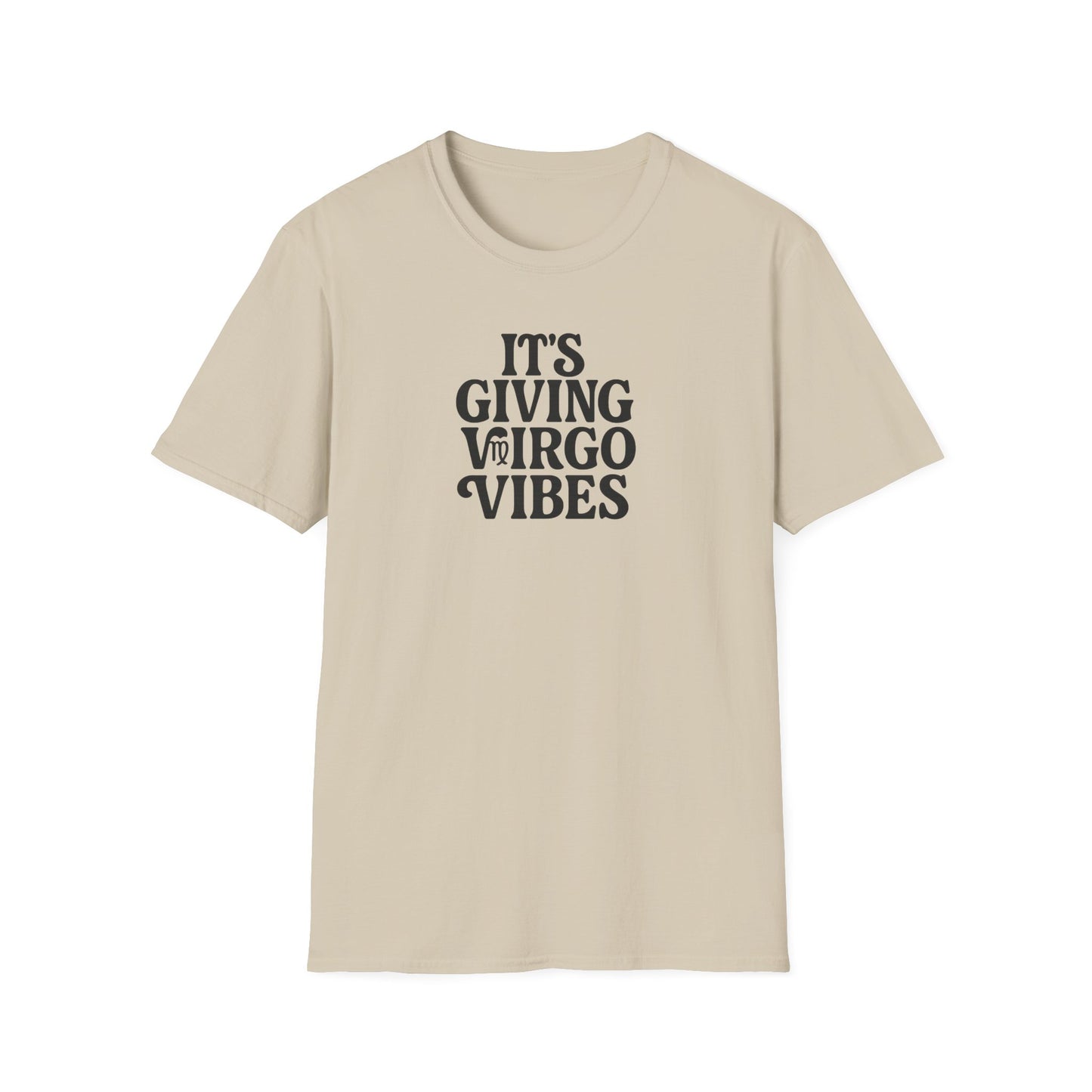 It's Giving Virgo Vibes Unisex Softstyle T-Shirt
