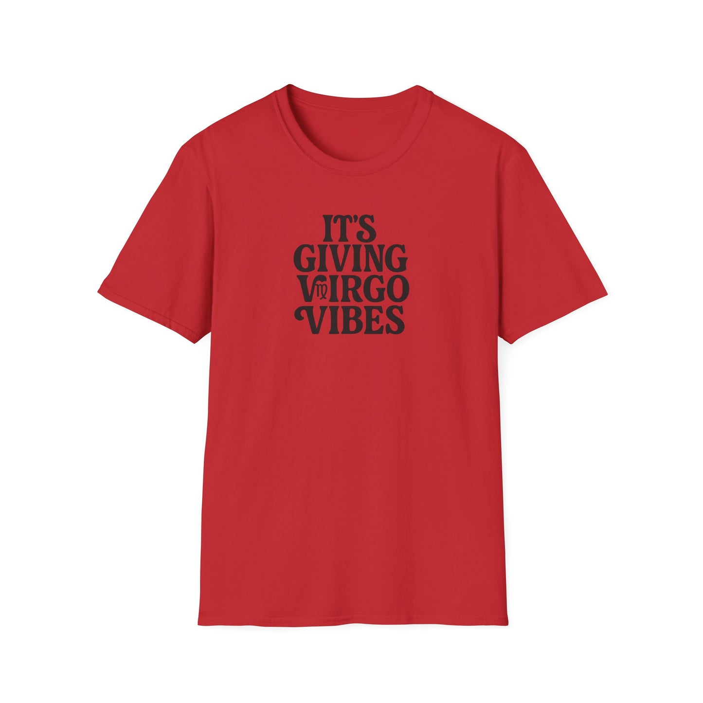It's Giving Virgo Vibes Unisex Softstyle T-Shirt