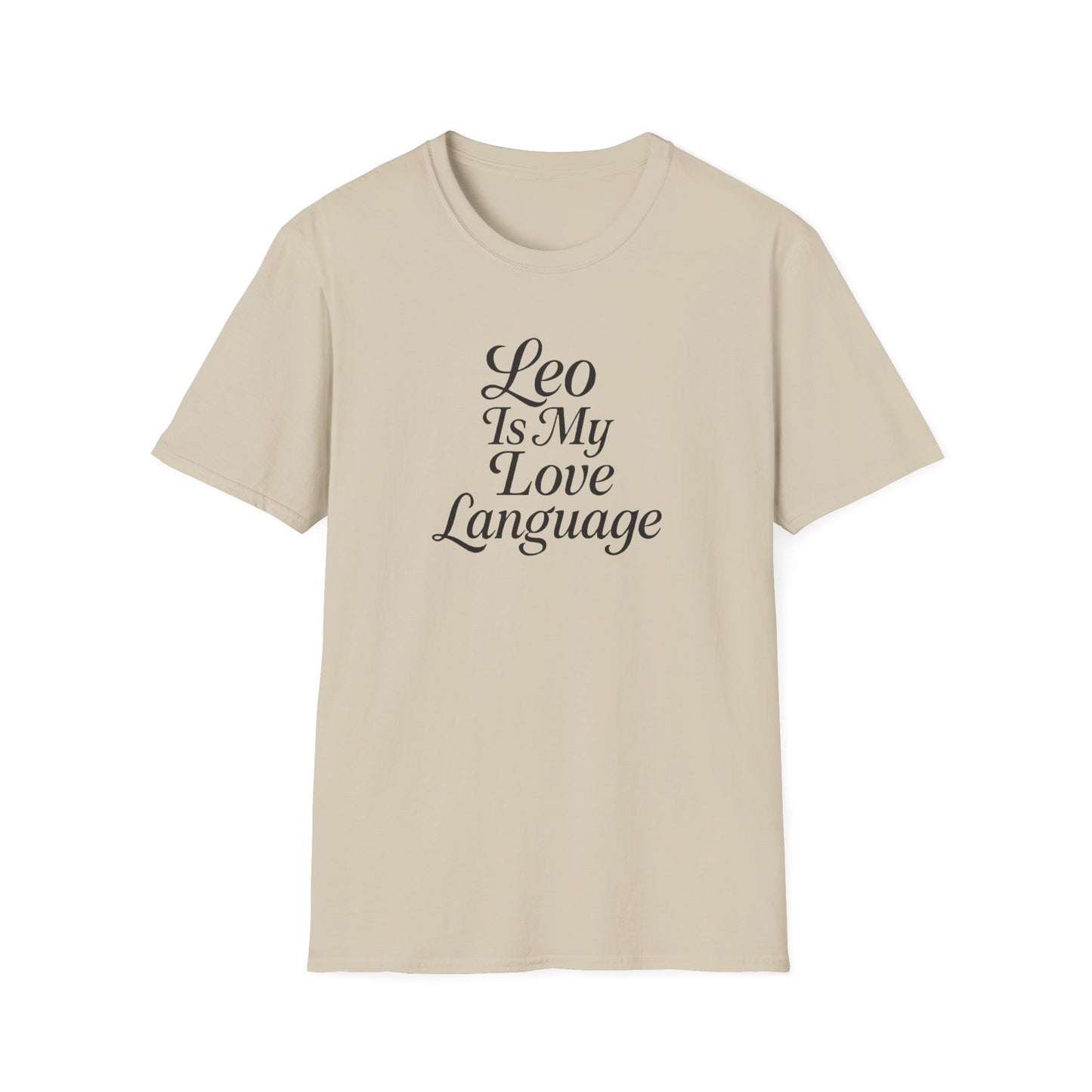 Leo Is My Love Language Unisex Softstyle T-Shirt