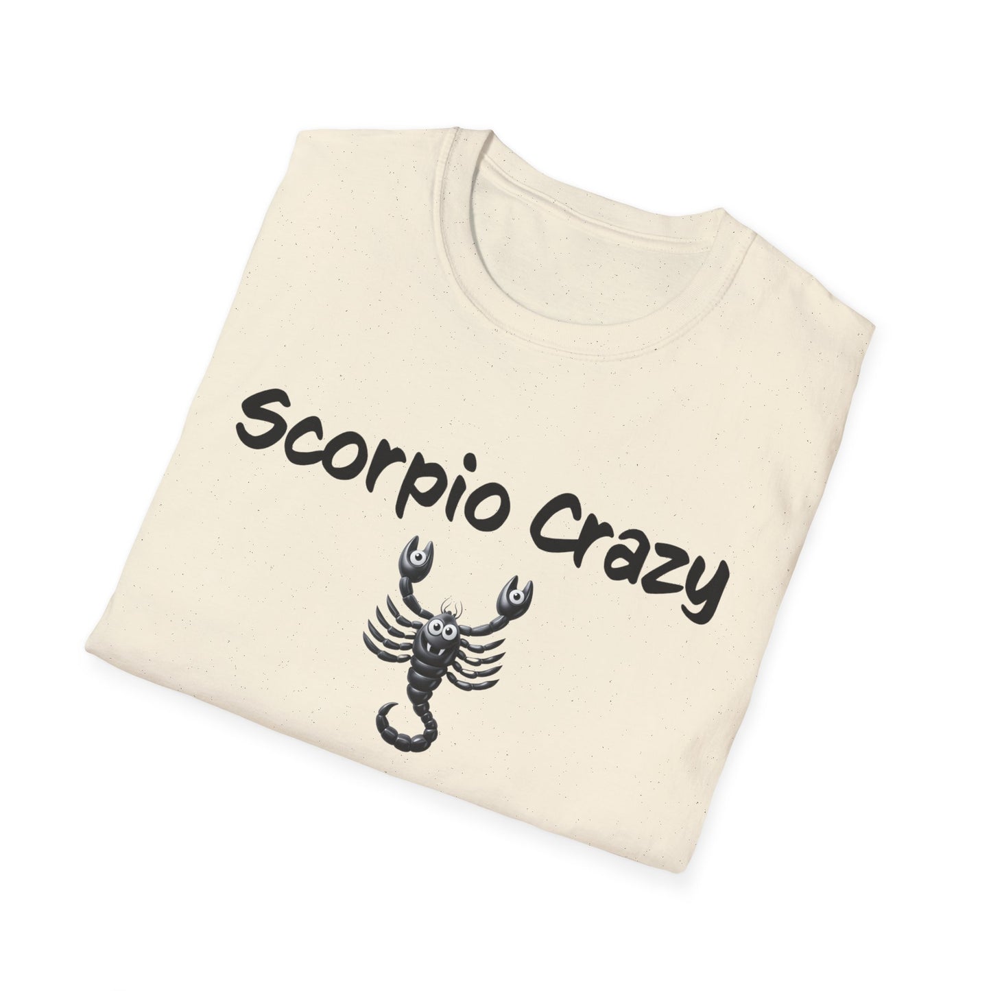 Scorpio Crazy Unisex Softstyle T-Shirt