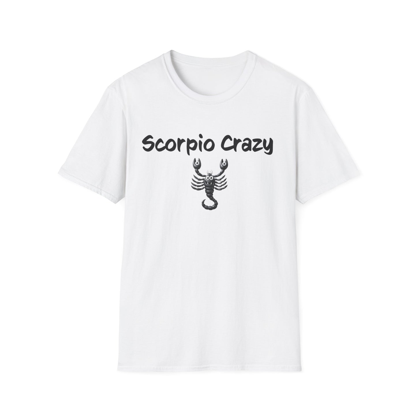 Scorpio Crazy Unisex Softstyle T-Shirt