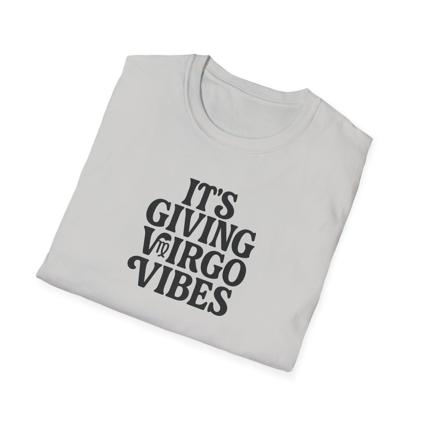 It's Giving Virgo Vibes Unisex Softstyle T-Shirt