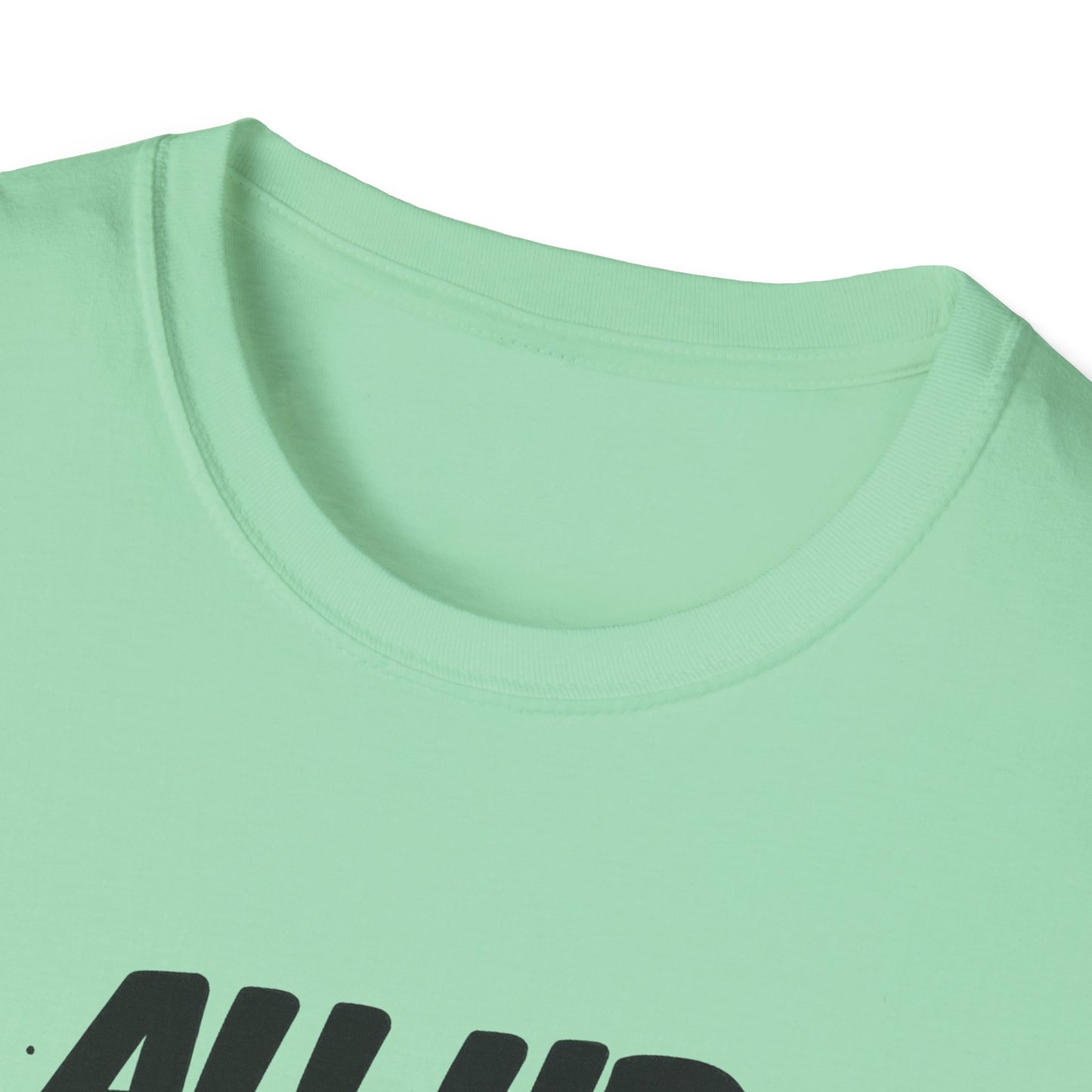 All Up In My Algorithm Unisex Softstyle T-Shirt