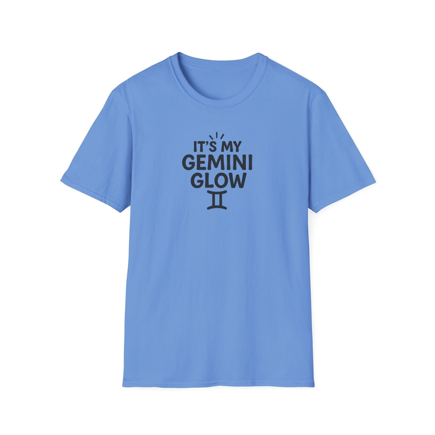 It's My Gemini Glow Unisex Softstyle T-Shirt