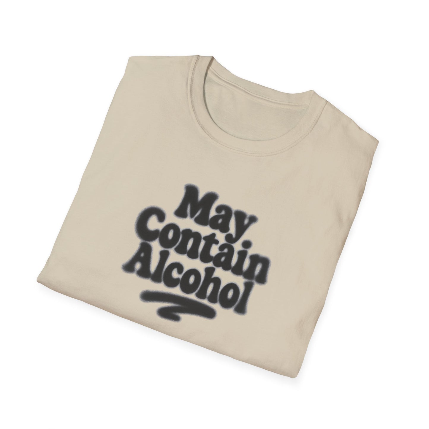 May Contain Alcohol Unisex Softstyle T-Shirt