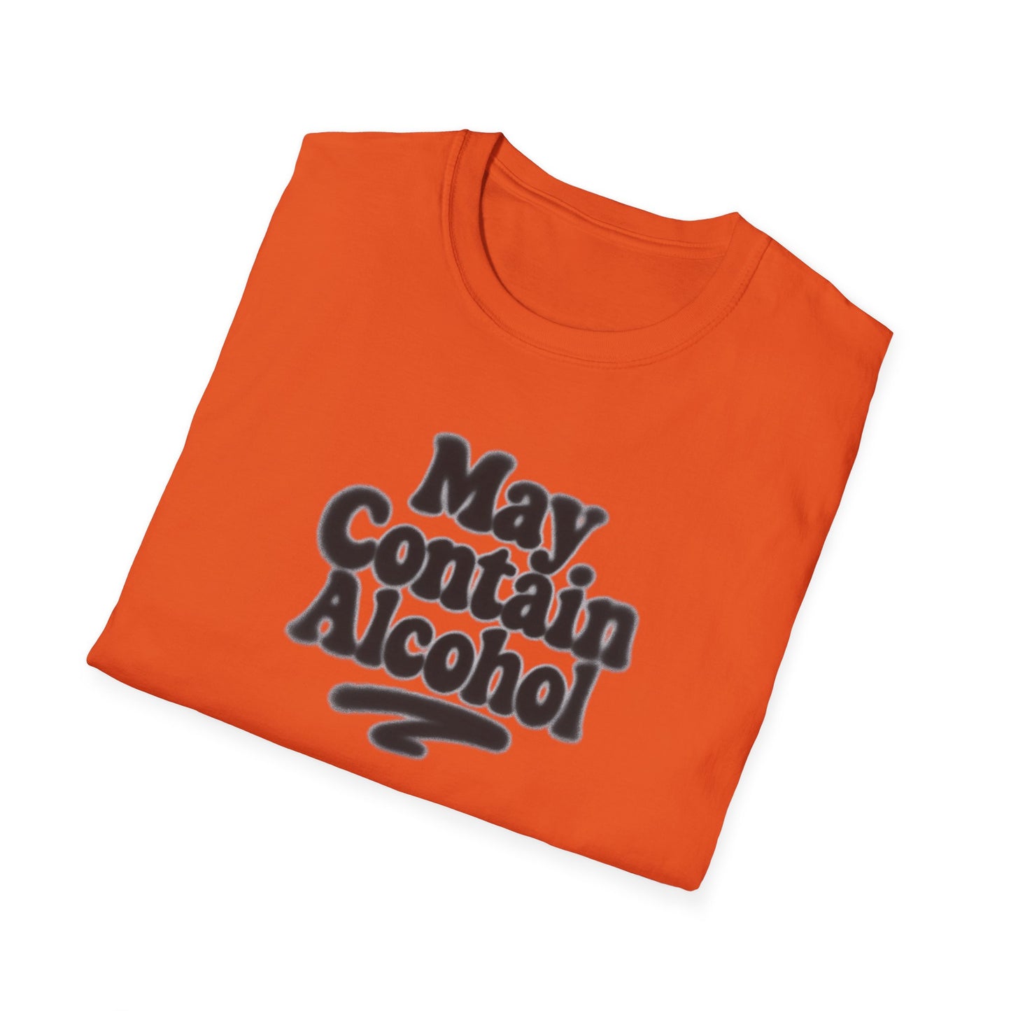 May Contain Alcohol Unisex Softstyle T-Shirt
