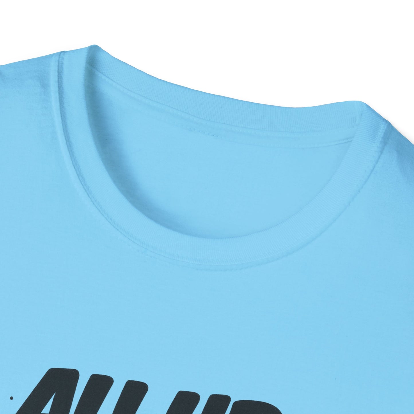 All Up In My Algorithm Unisex Softstyle T-Shirt