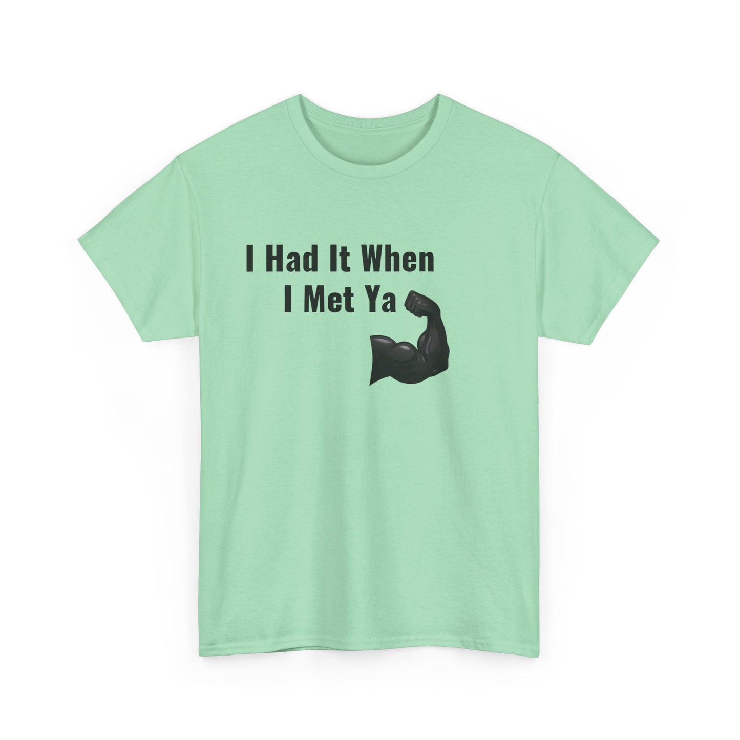 I Had It When I Met Ya Unisex Heavy Cotton Tee