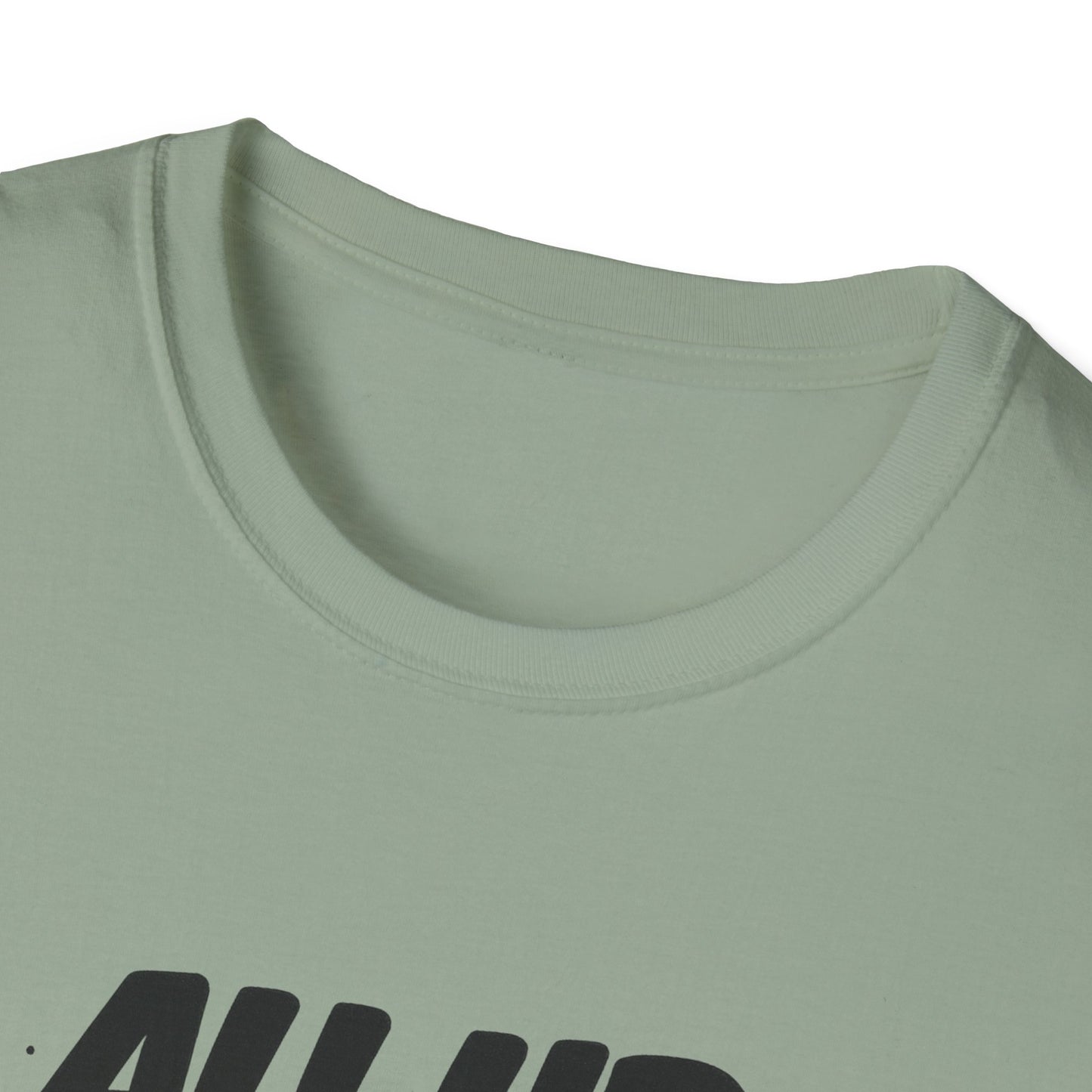 All Up In My Algorithm Unisex Softstyle T-Shirt