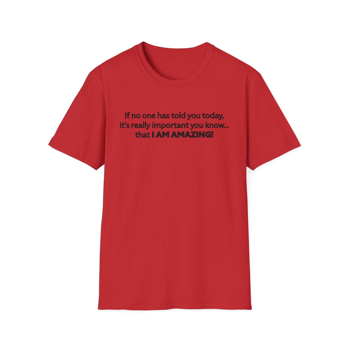 I Am Amazing Unisex Softstyle T-Shirt