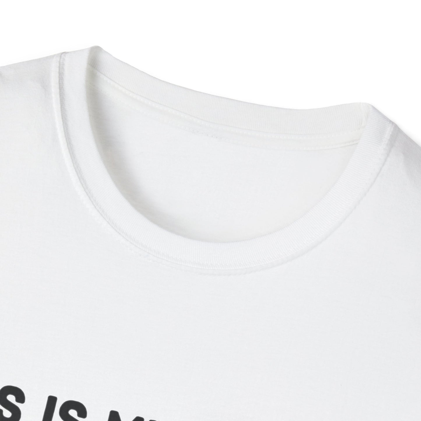 This Is My AI Face Softstyle T-Shirt