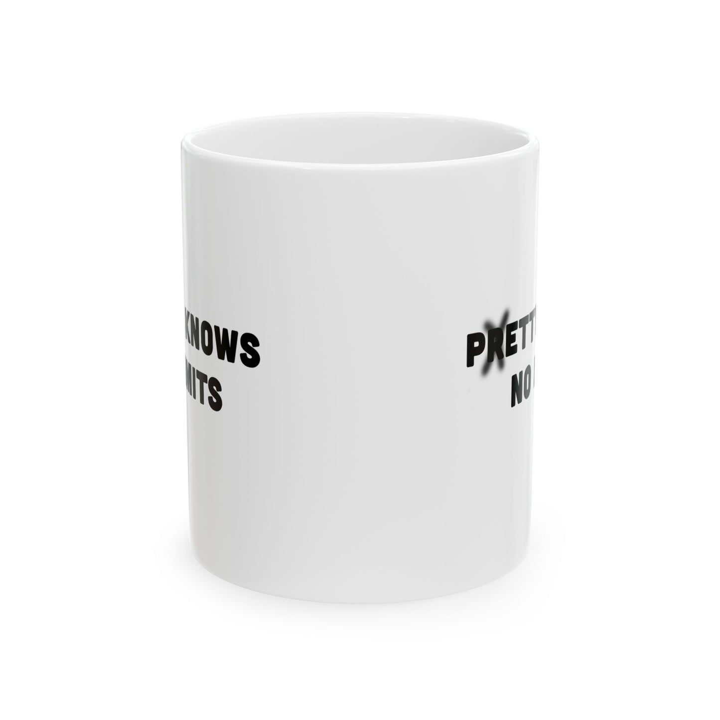 Petty Knows No Limits Ceramic Mug, (11oz)