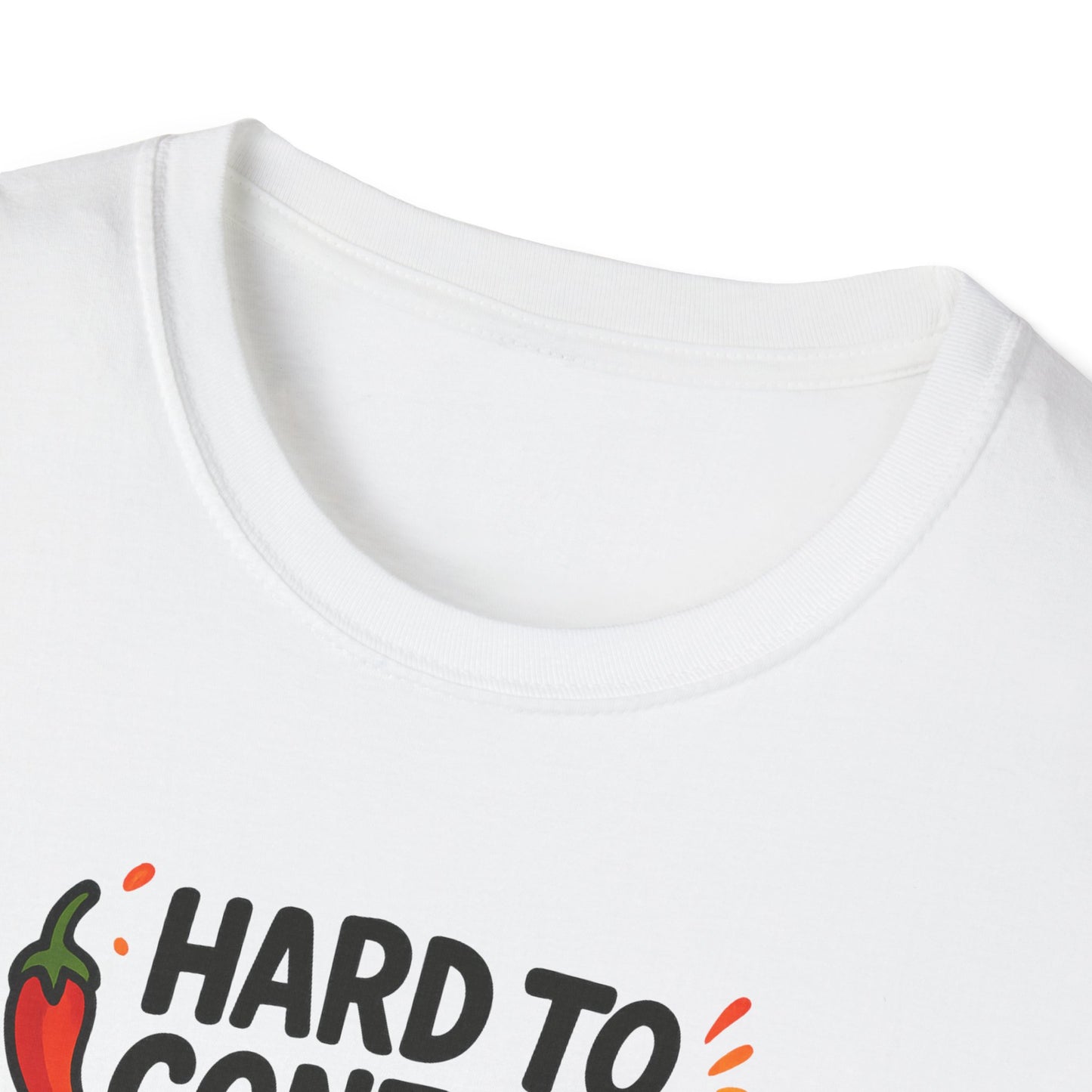 Hard To Contain All This Spiciness Unisex Softstyle T-Shirt