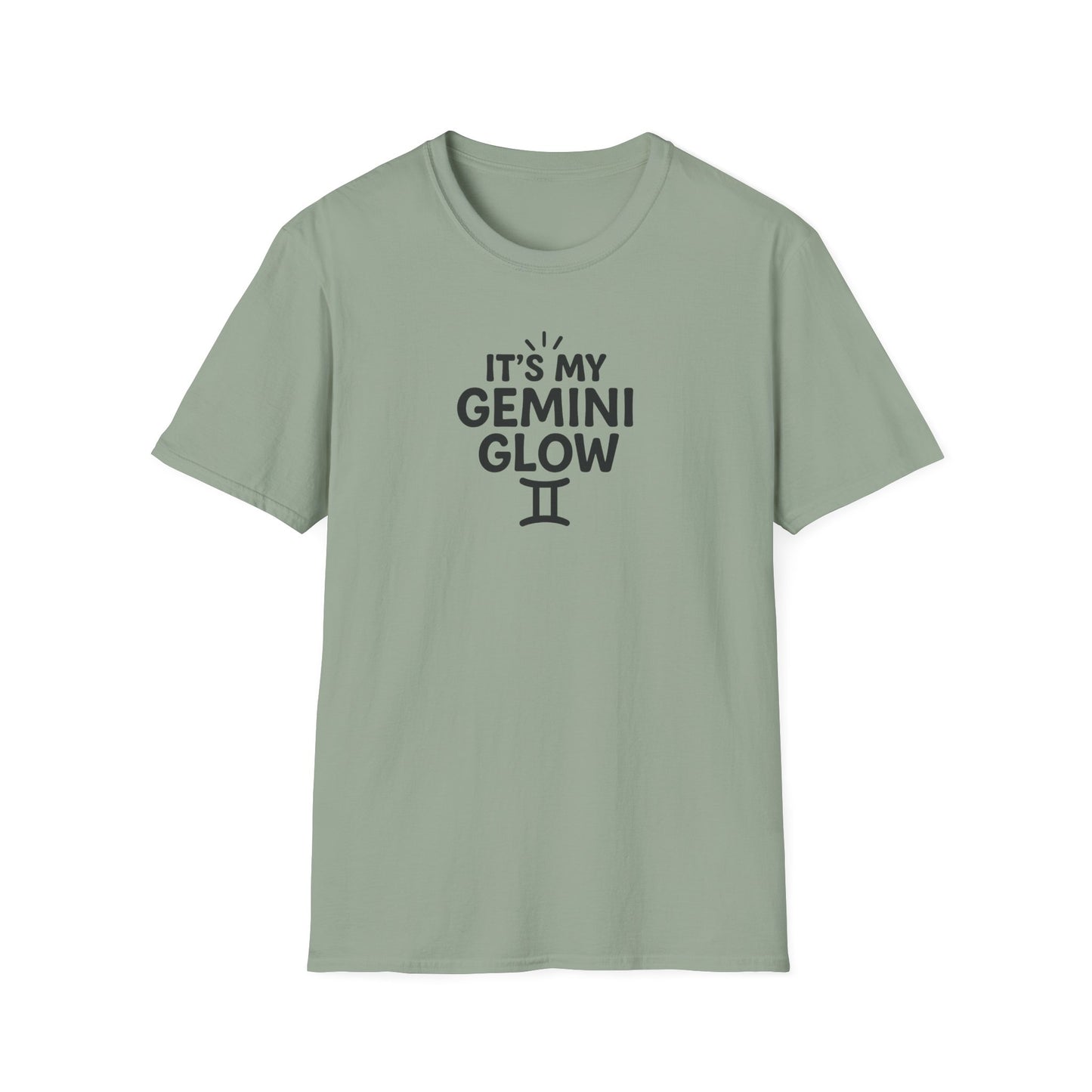 It's My Gemini Glow Unisex Softstyle T-Shirt