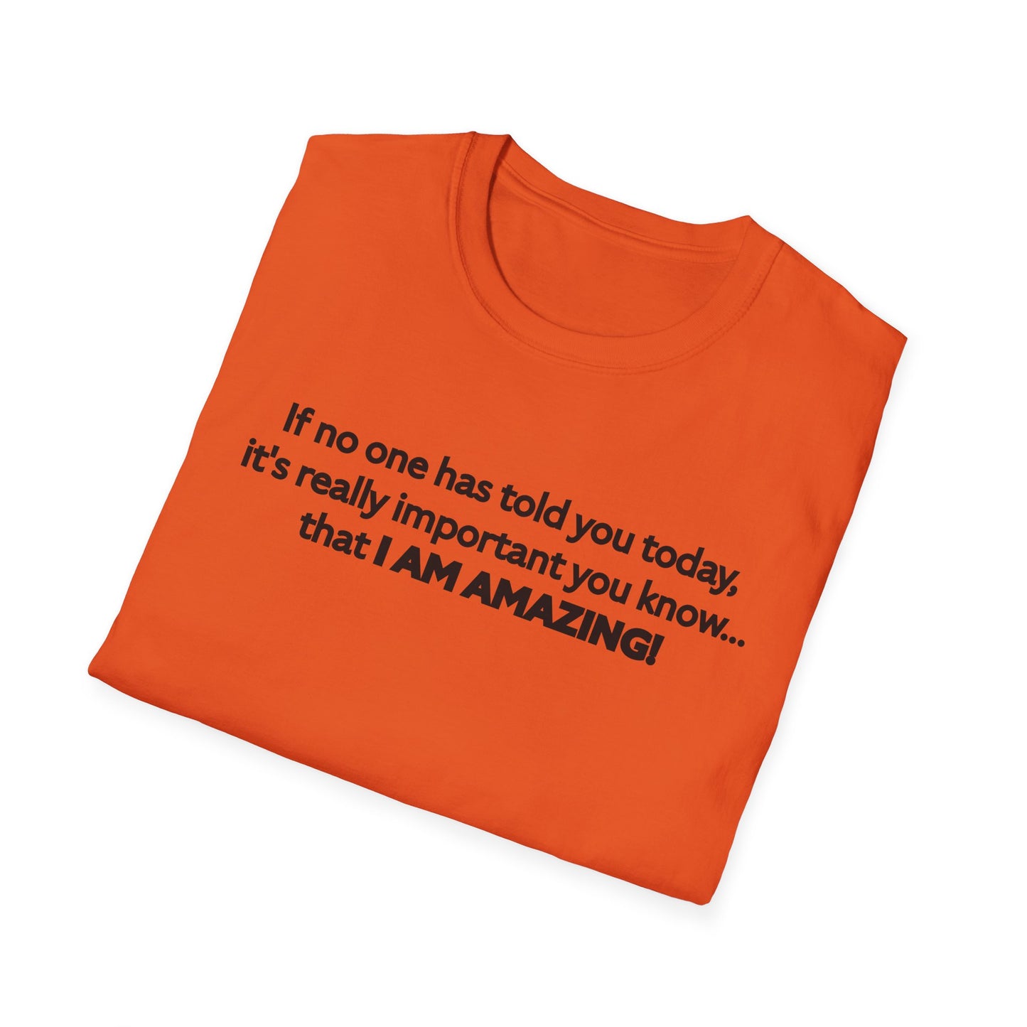 I Am Amazing Unisex Softstyle T-Shirt