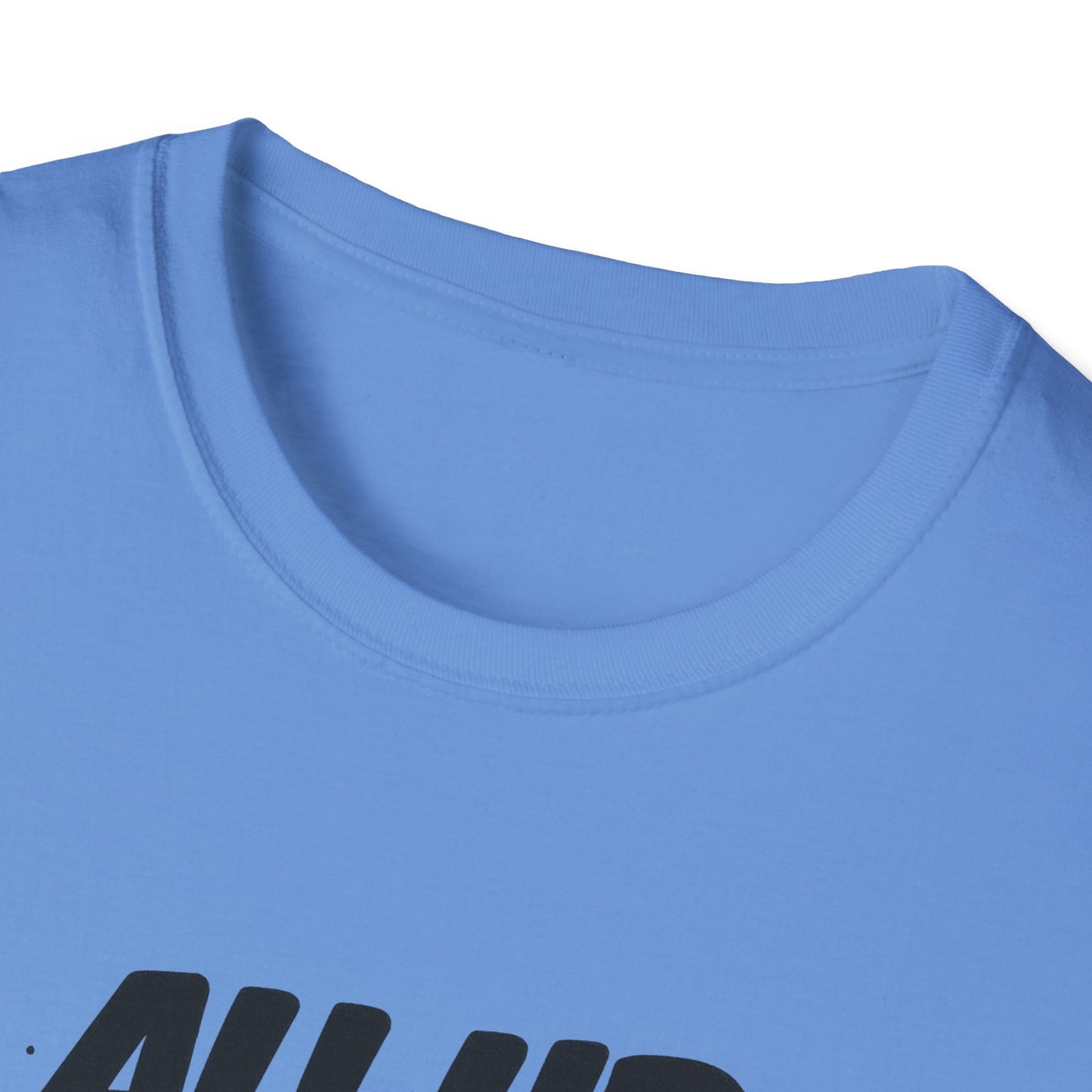 All Up In My Algorithm Unisex Softstyle T-Shirt