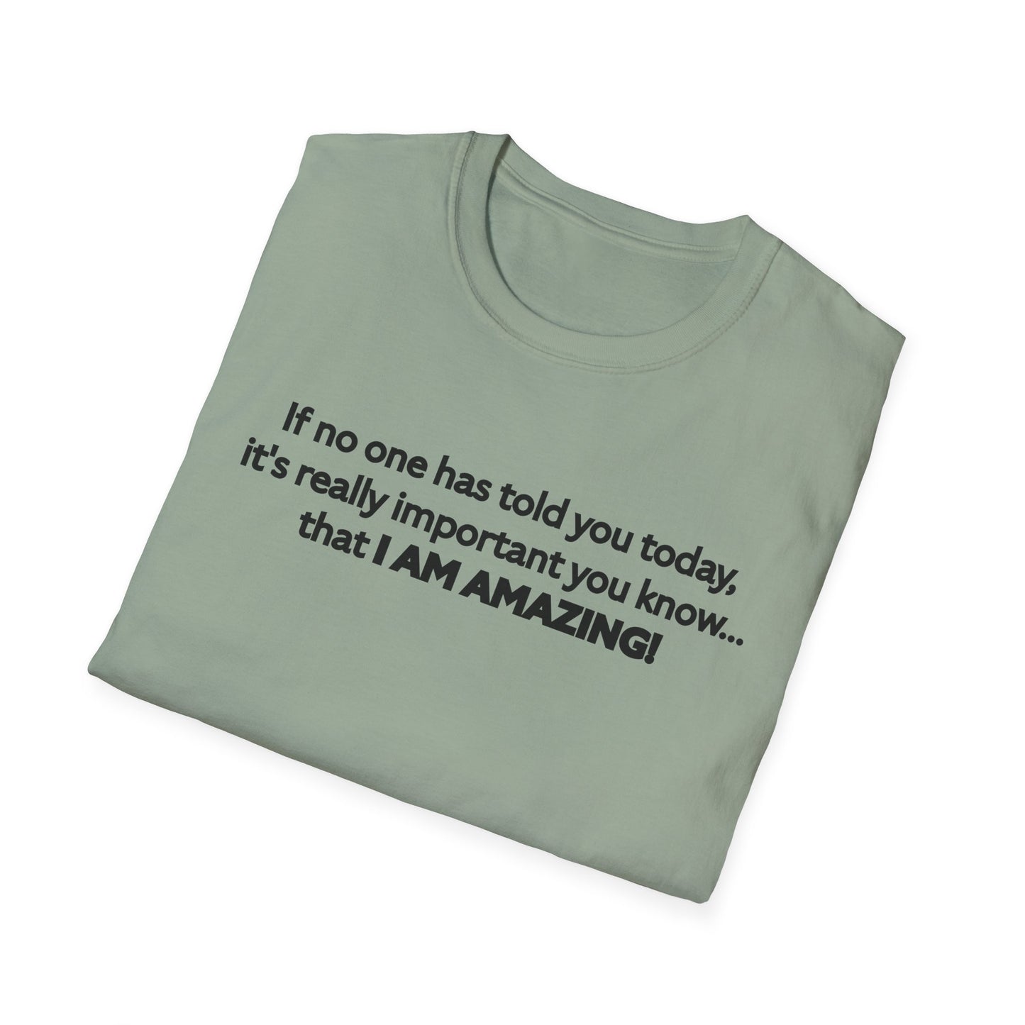 I Am Amazing Unisex Softstyle T-Shirt