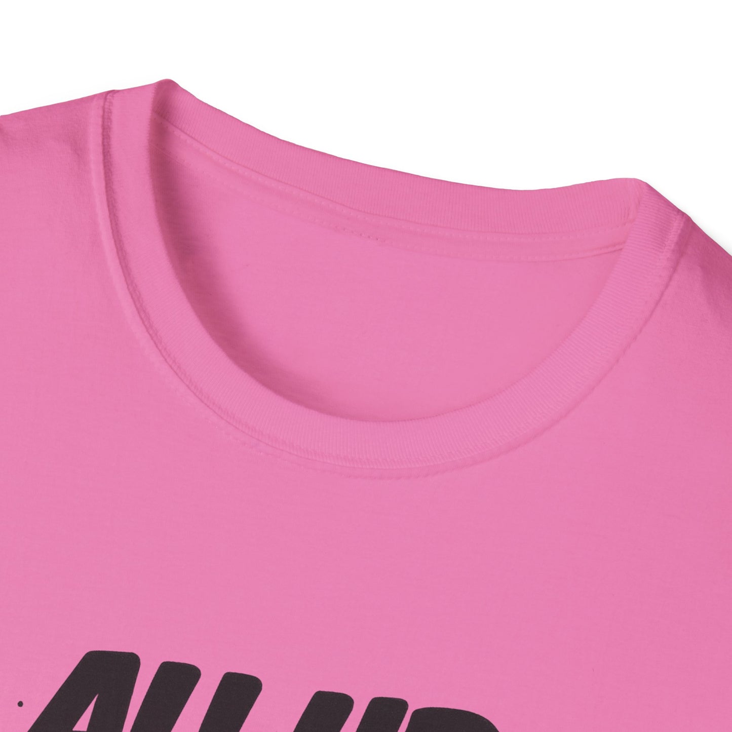 All Up In My Algorithm Unisex Softstyle T-Shirt