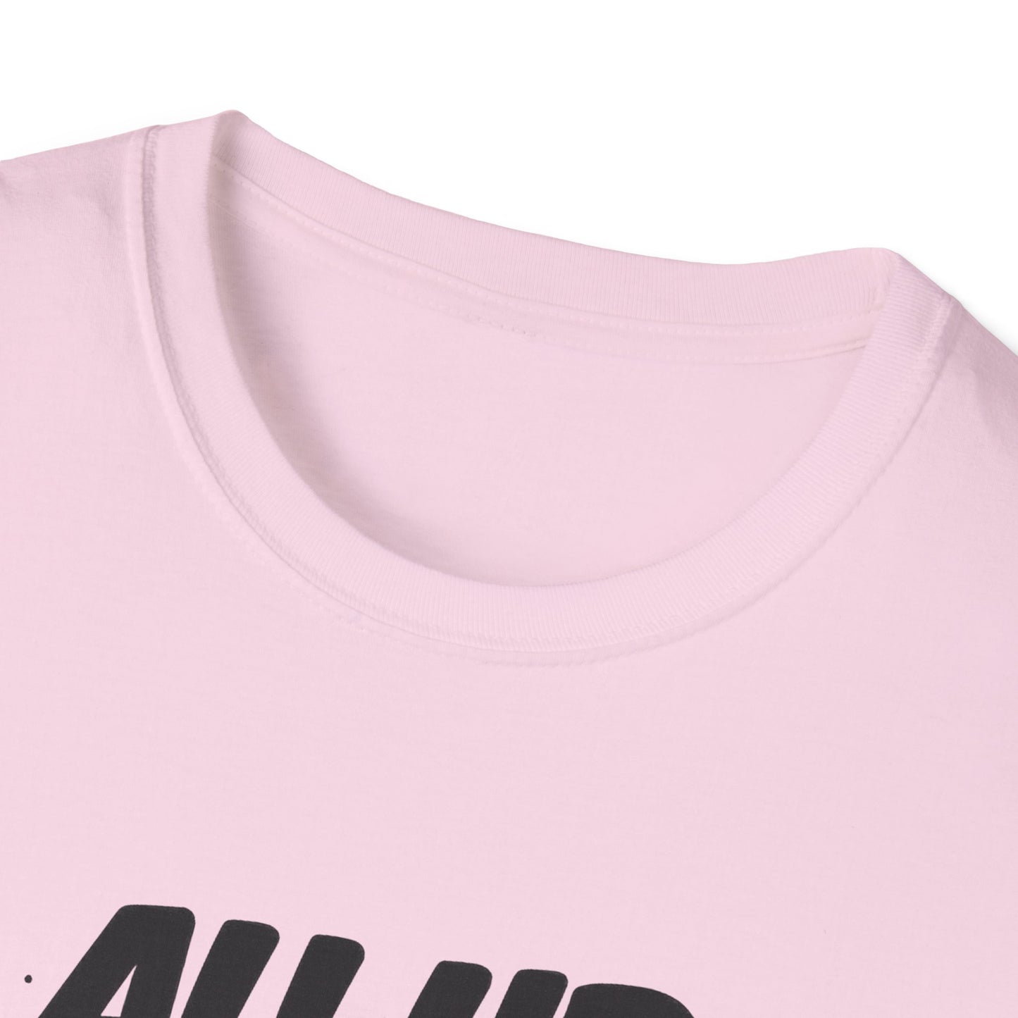 All Up In My Algorithm Unisex Softstyle T-Shirt