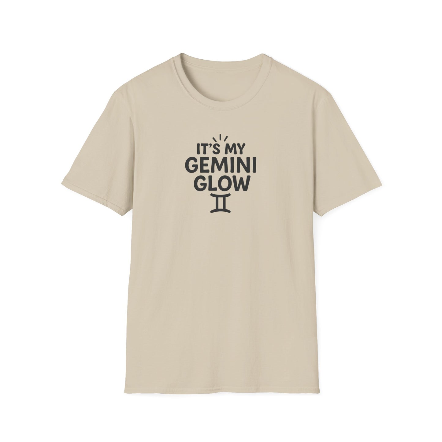 It's My Gemini Glow Unisex Softstyle T-Shirt