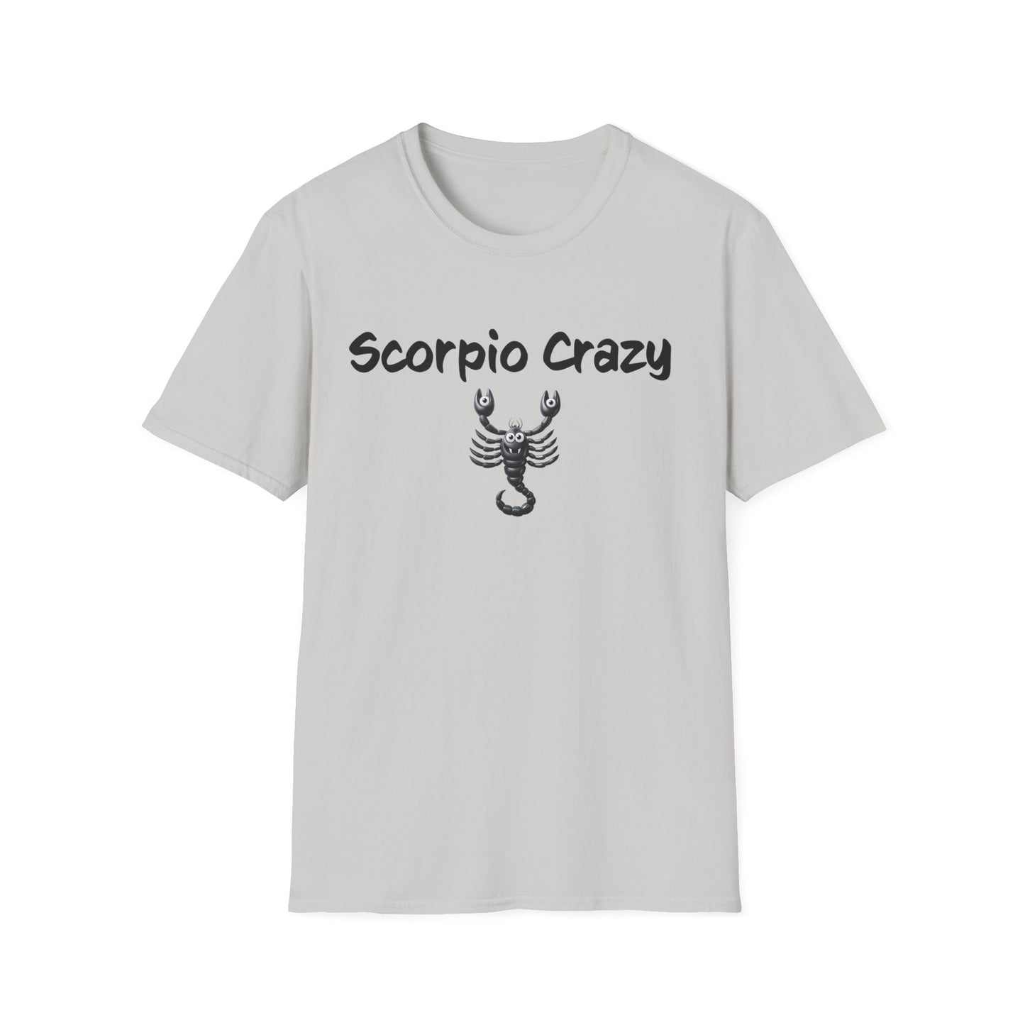 Scorpio Crazy Unisex Softstyle T-Shirt