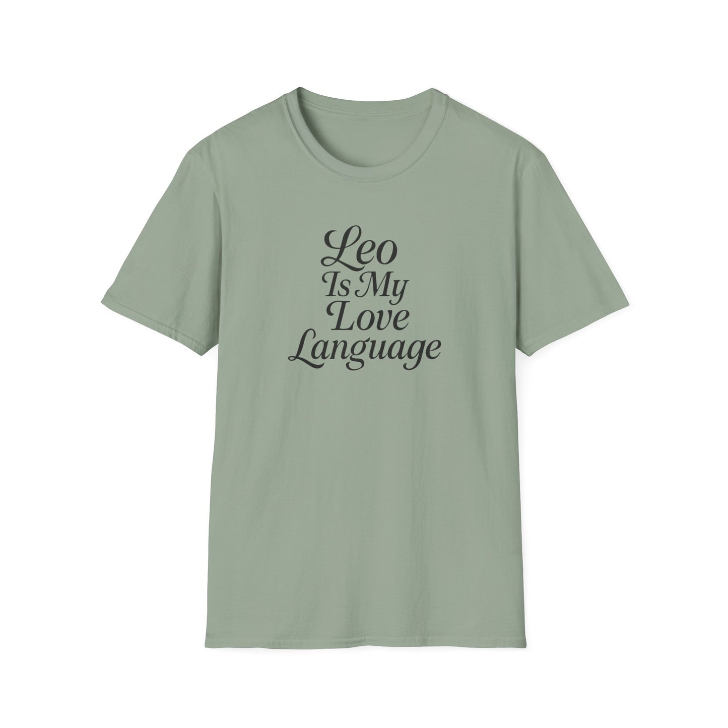 Leo Is My Love Language Unisex Softstyle T-Shirt