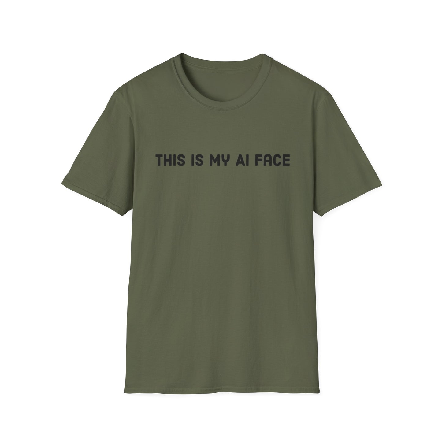 This Is My AI Face Softstyle T-Shirt