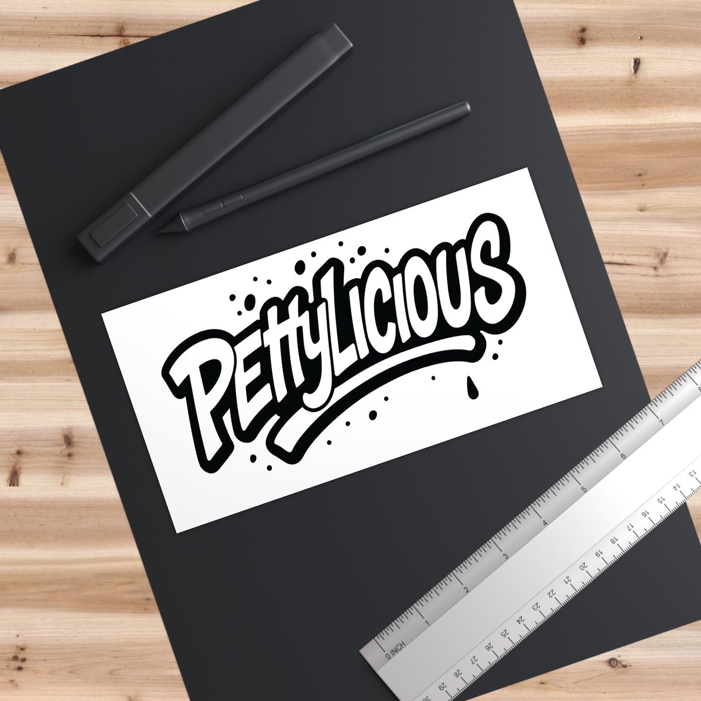 Pettylicious Bumper Sticker