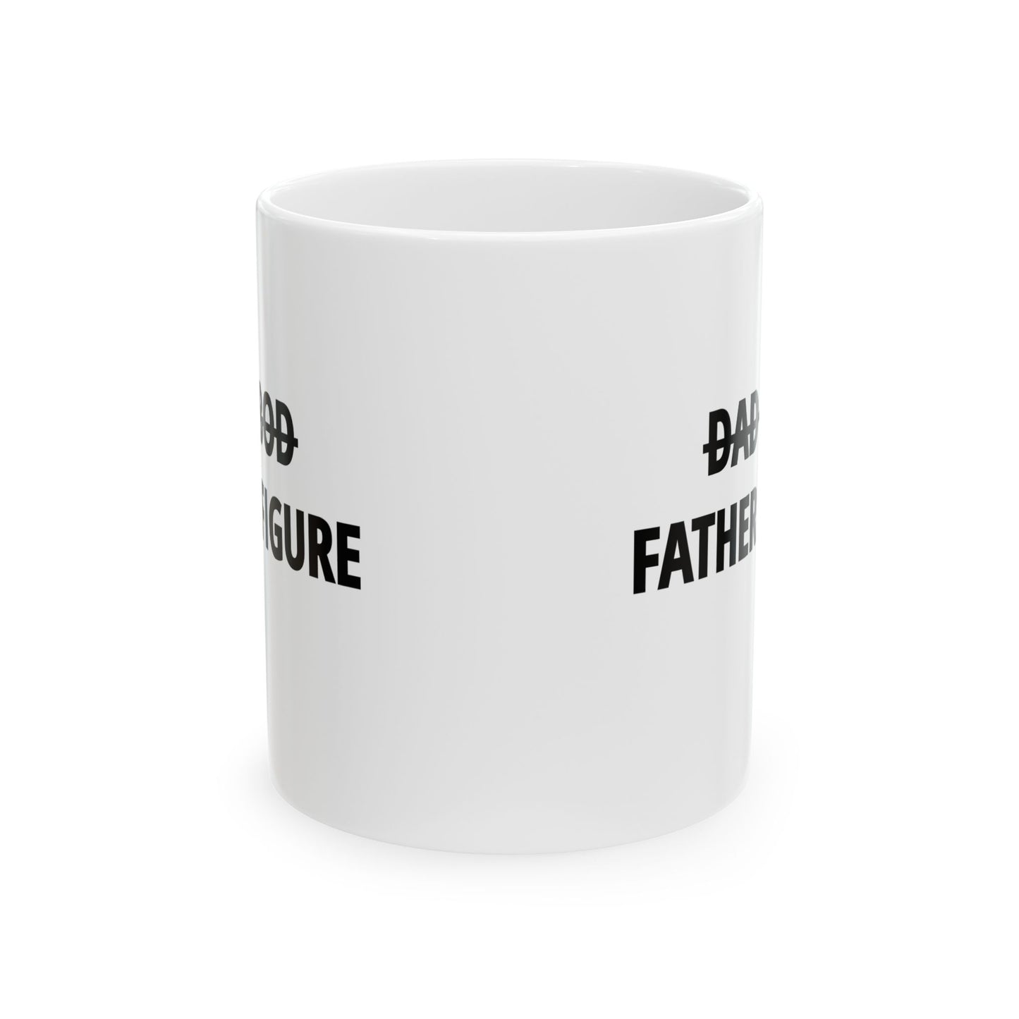 Dad Bod Father Figure Ceramic Mug, (11oz)